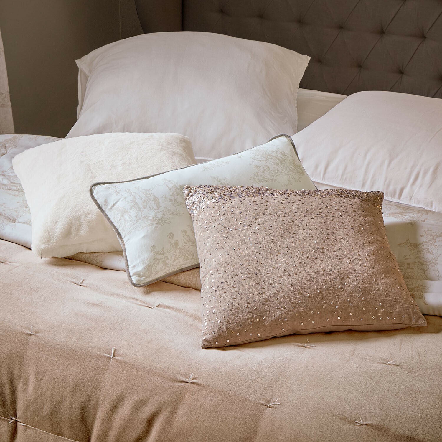 Lot de 3 coussins Rêvene