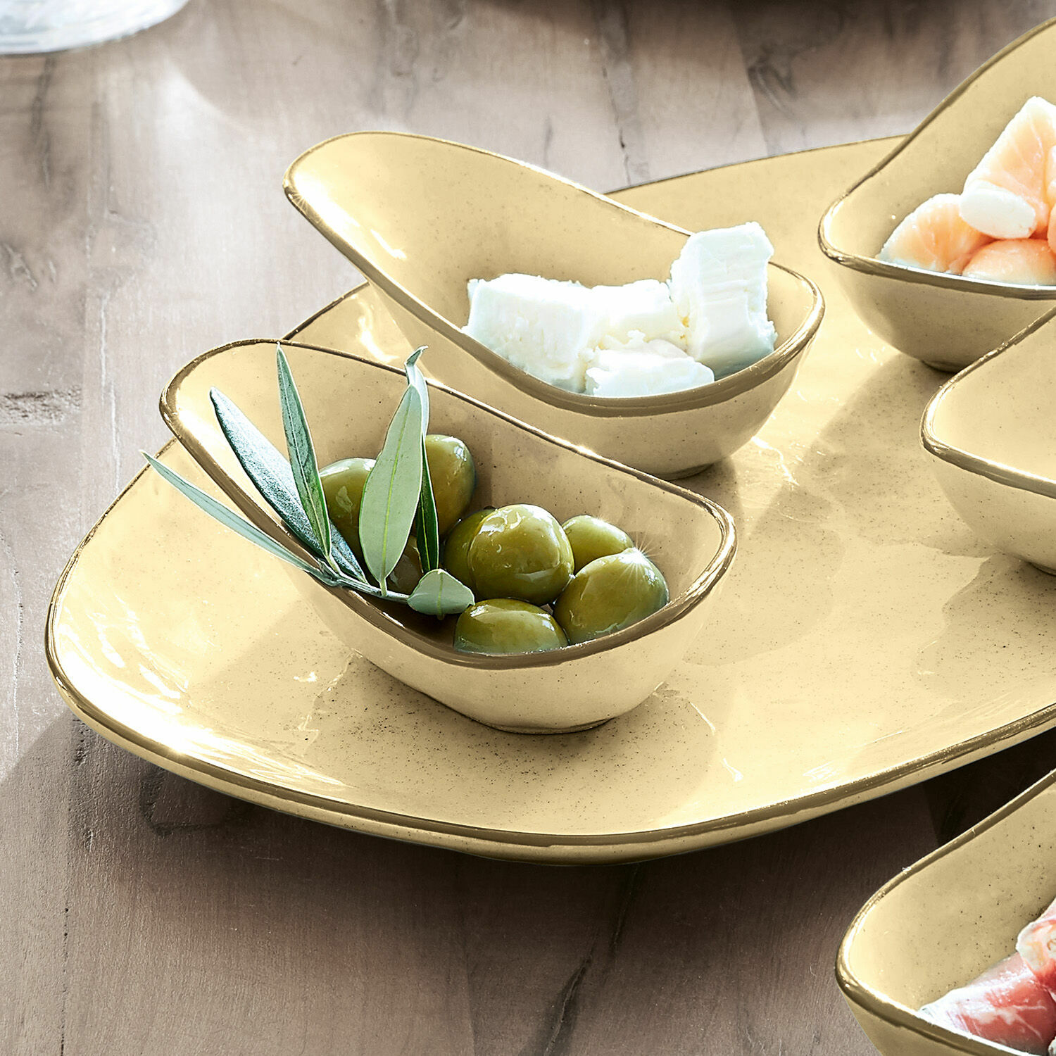 Lot de coupelles, 6 pièces Biarré