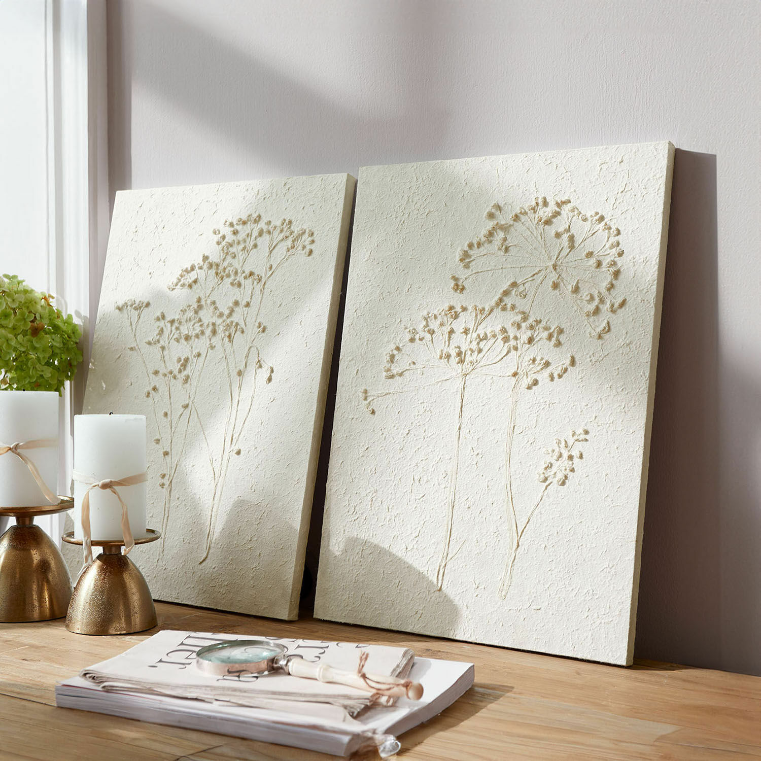 Lot de 2 tableaux Tiloren