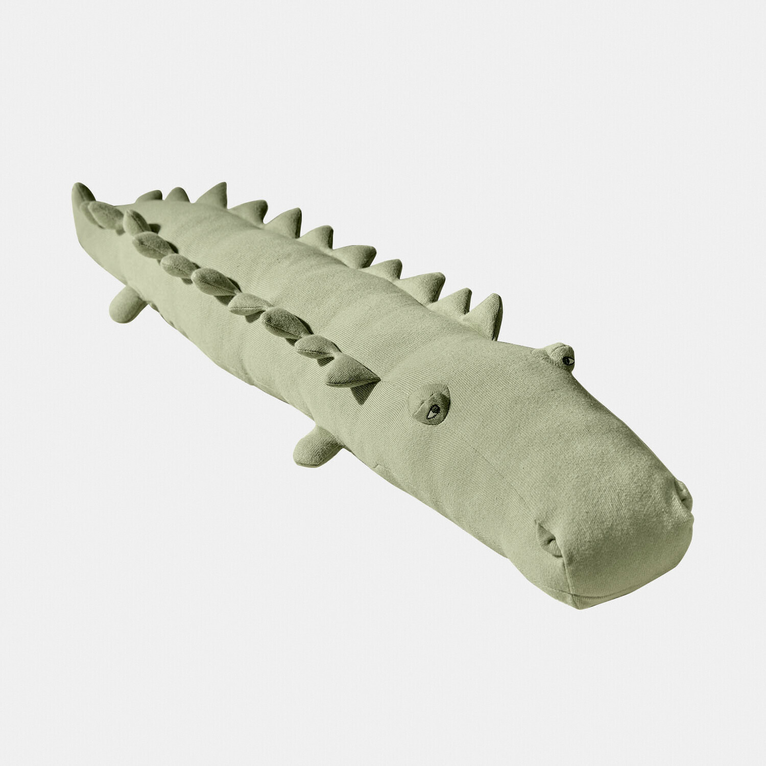 Knuffeltje Zimpy Zachte groene krokodillenknuffel van stof, decoratief en comfortabel voor thuis