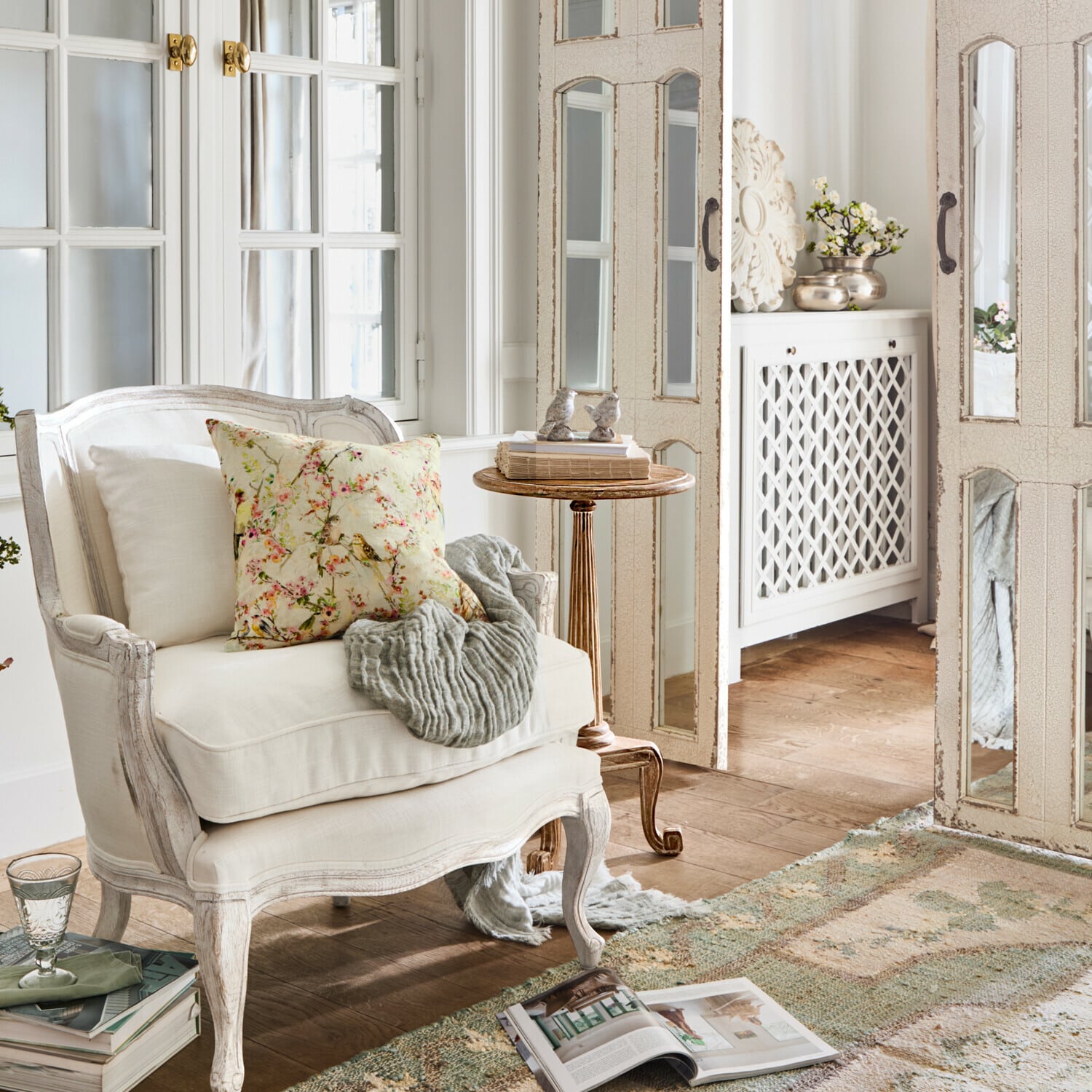 Decoratieve vogel set van 2 Corviano