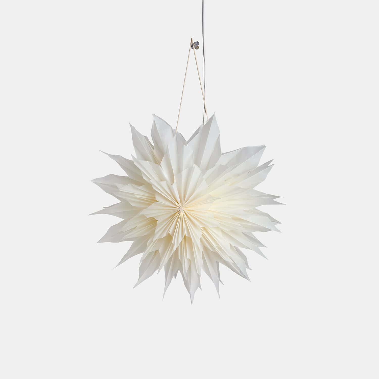 Papieren ster met verlichting Ylmera Papieren ster met verlichting Ylmera