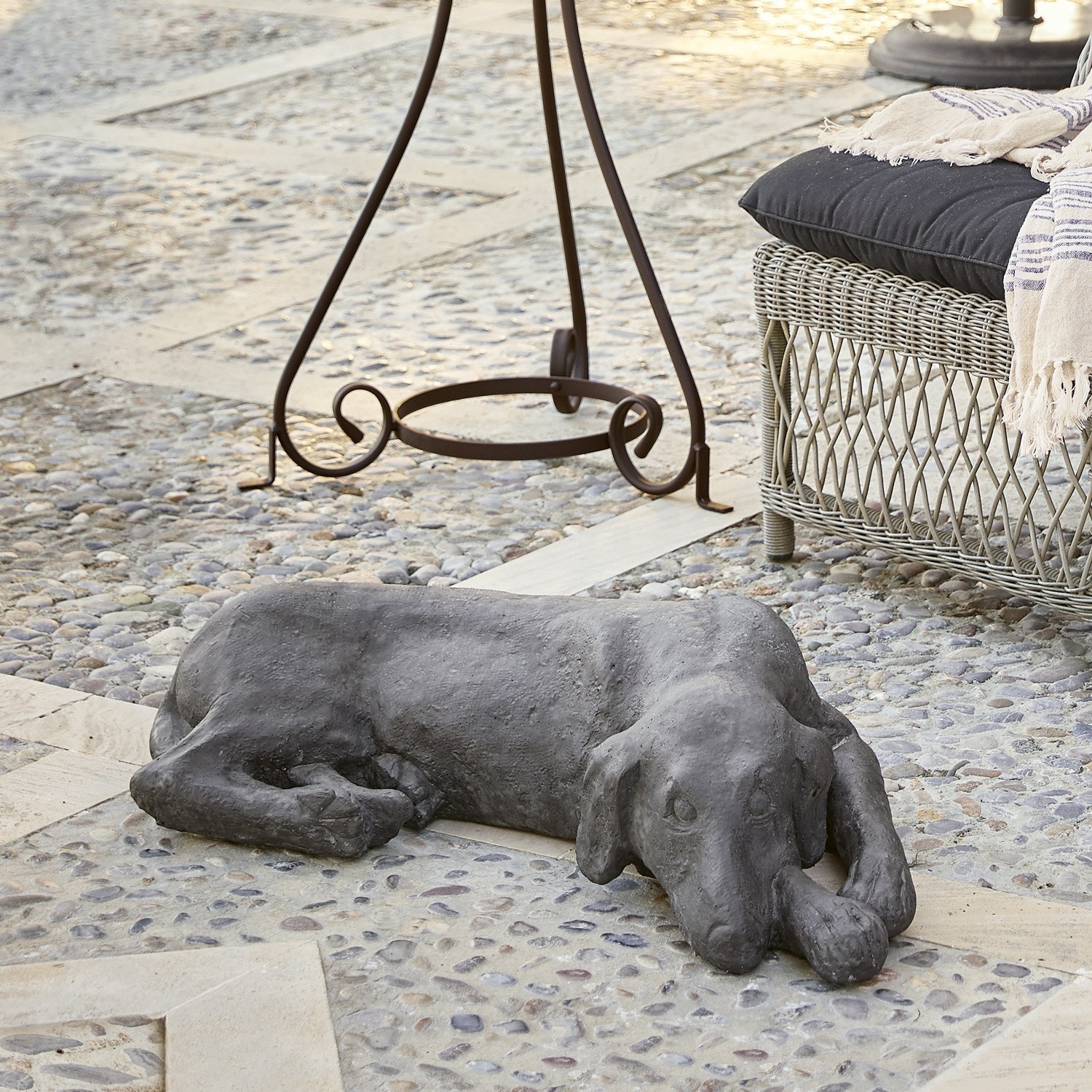 Decoratie hond Baldo