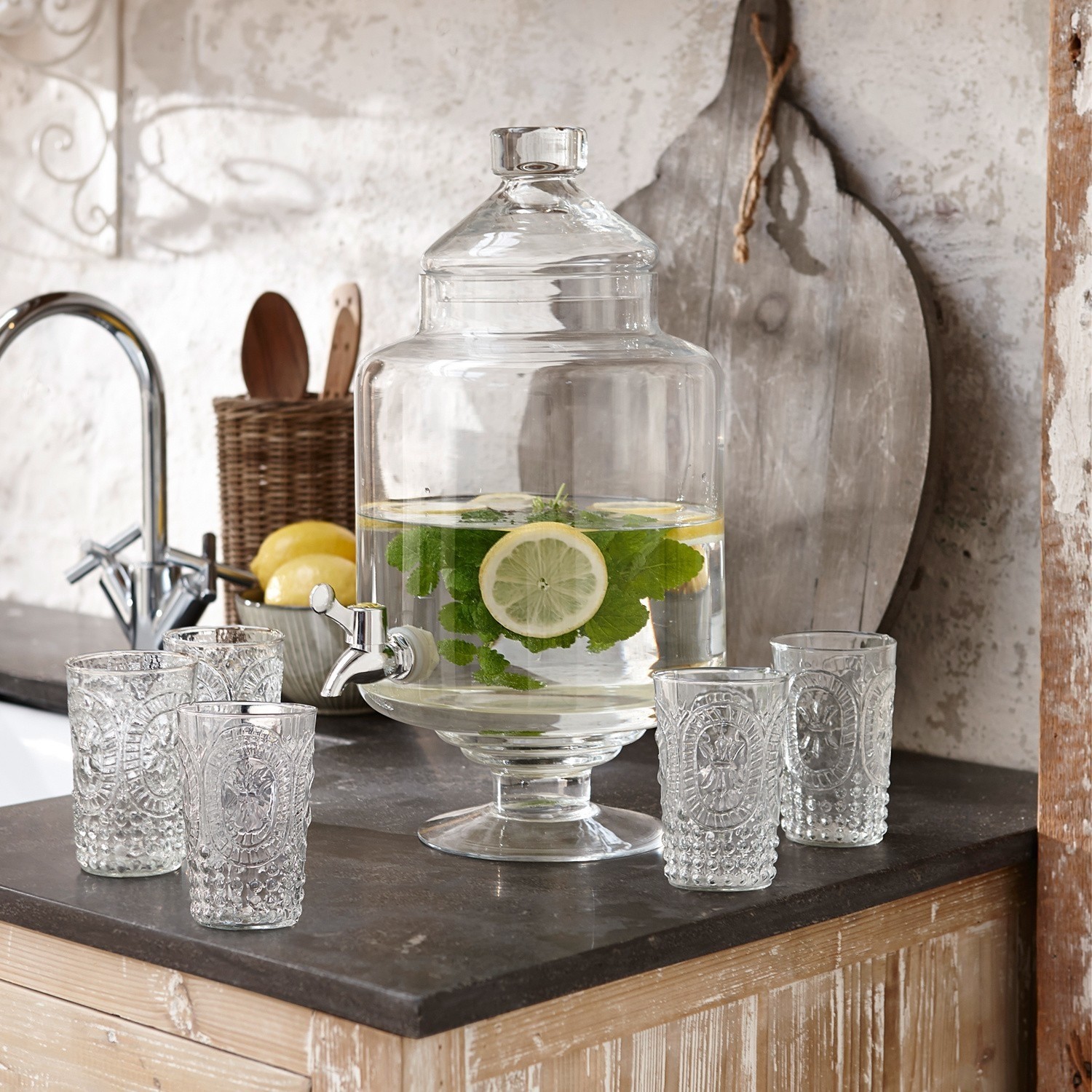 Lot de 6 verres Fleury
