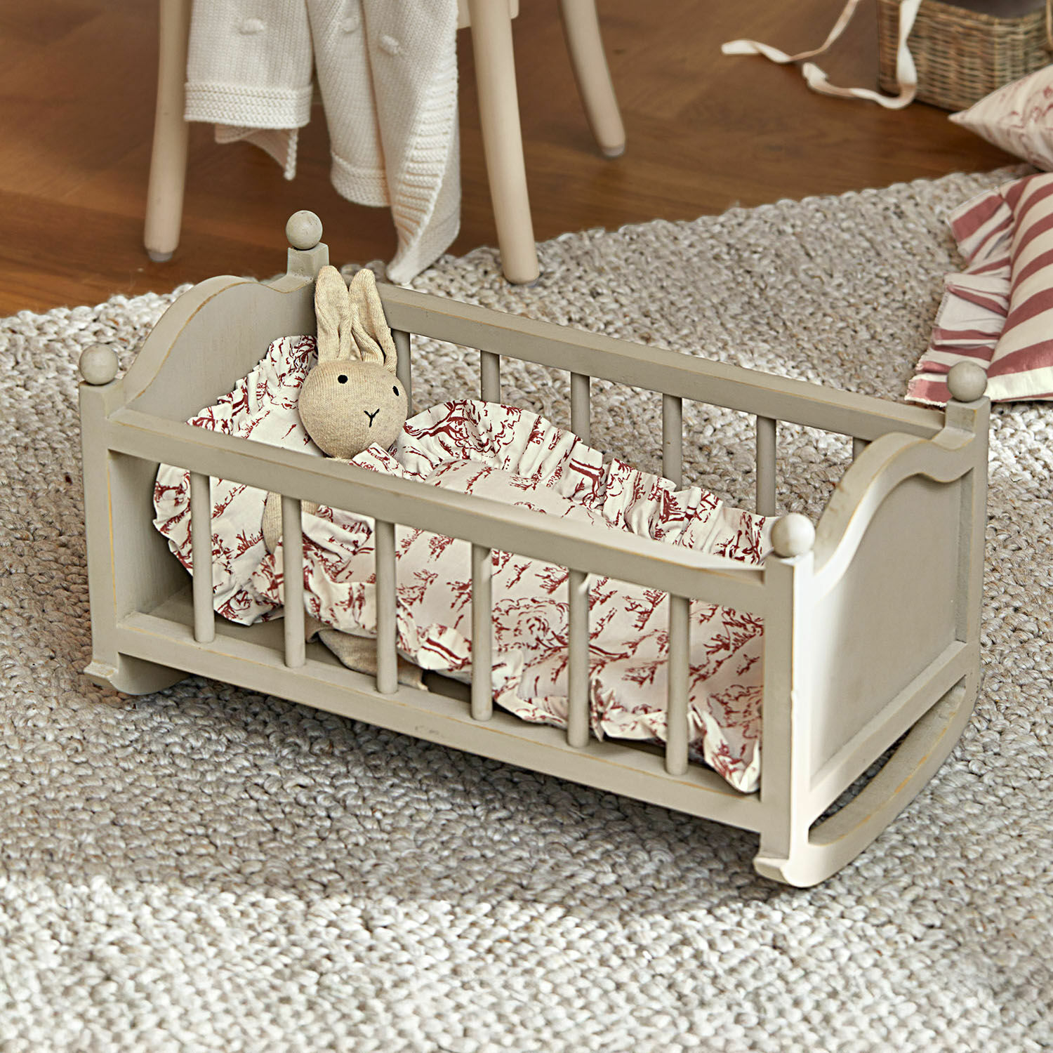 Linge de lit pour poupée Fleurine