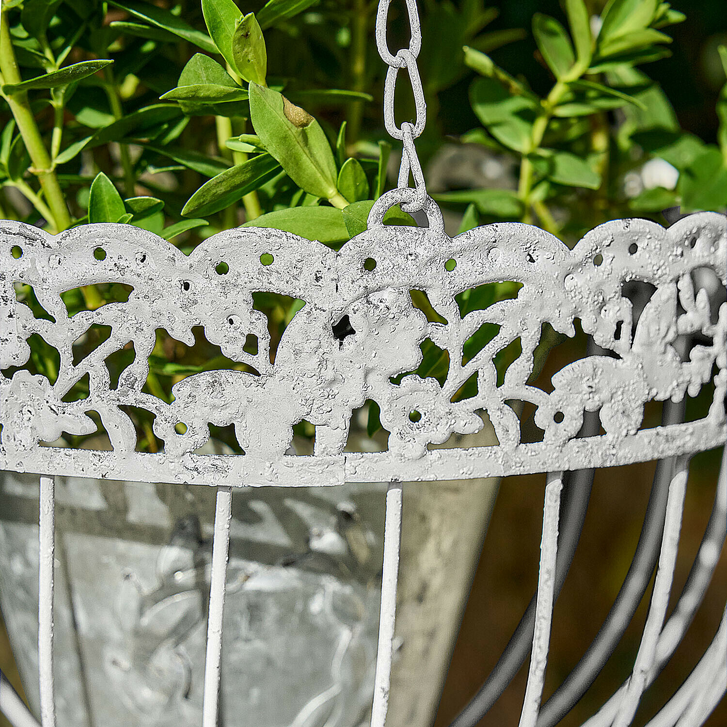 Lot de deux corbeilles à suspendre Iveralia