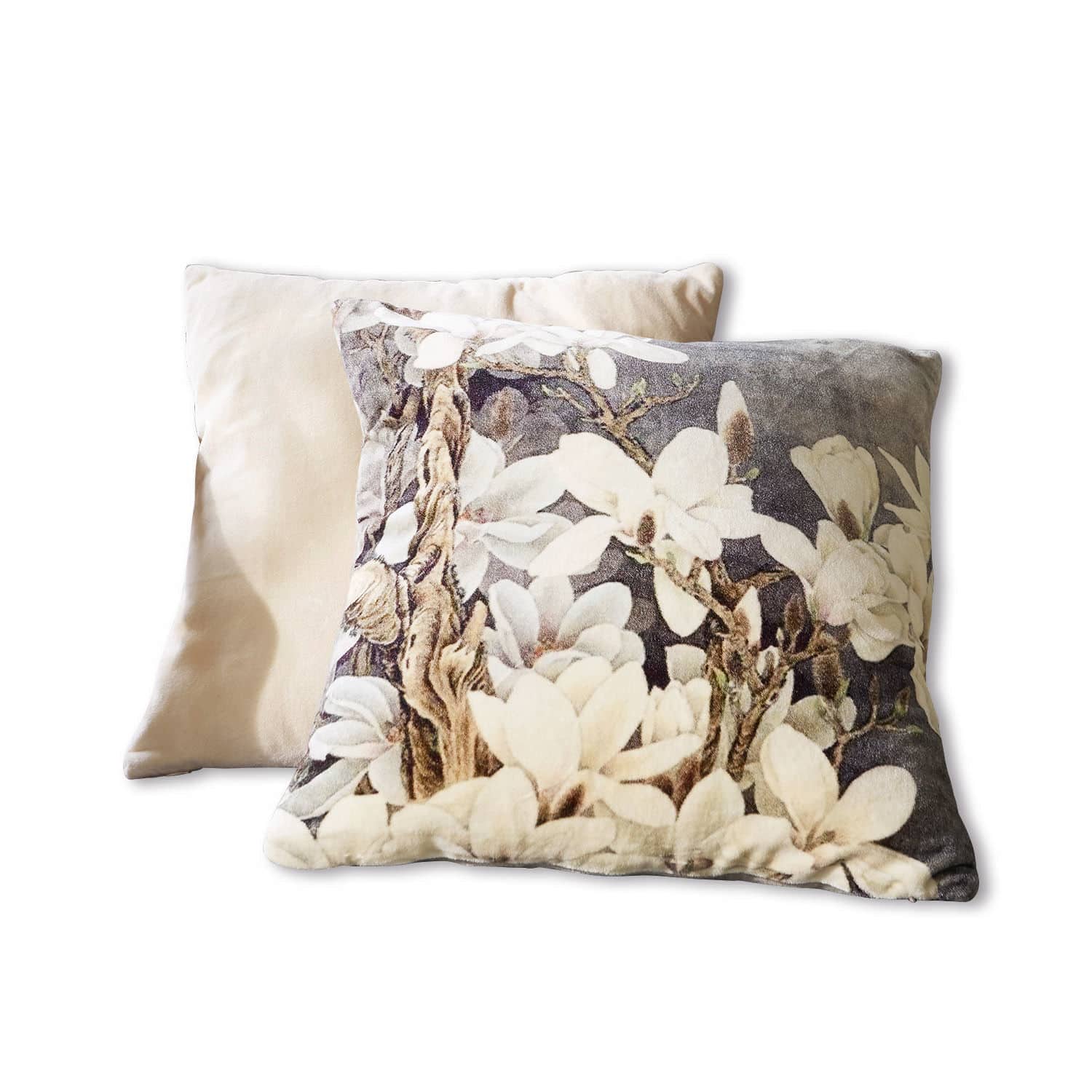 Lot de 2 housses de coussins Belle