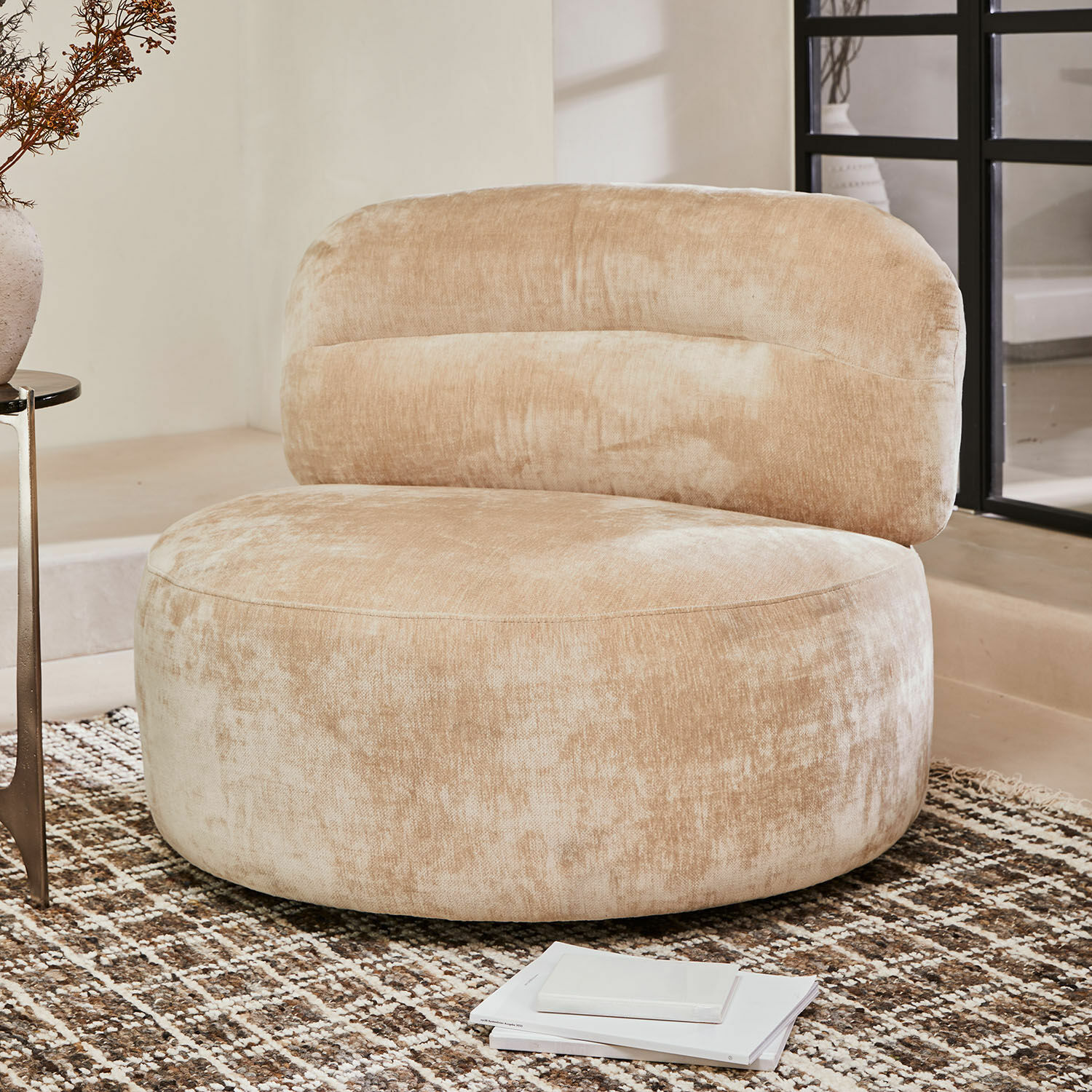 Draaibare loungefauteuil Brookminster