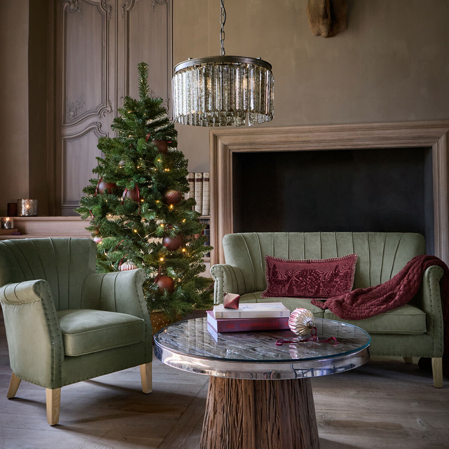 Kerstbal set van 6 Marquee
