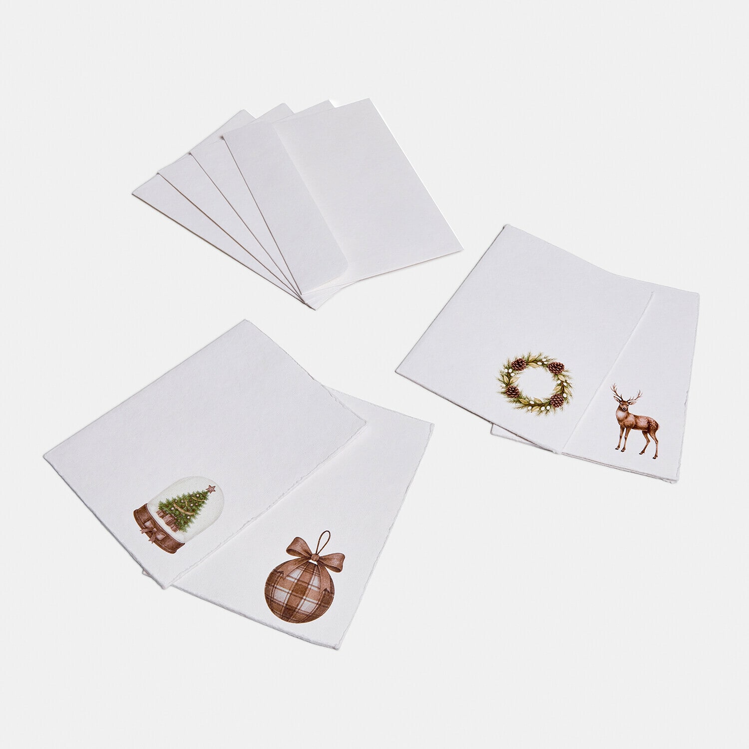 Lot de 4 cartes de vœux Earlsfield Lot de 4 cartes de vœux Earlsfield