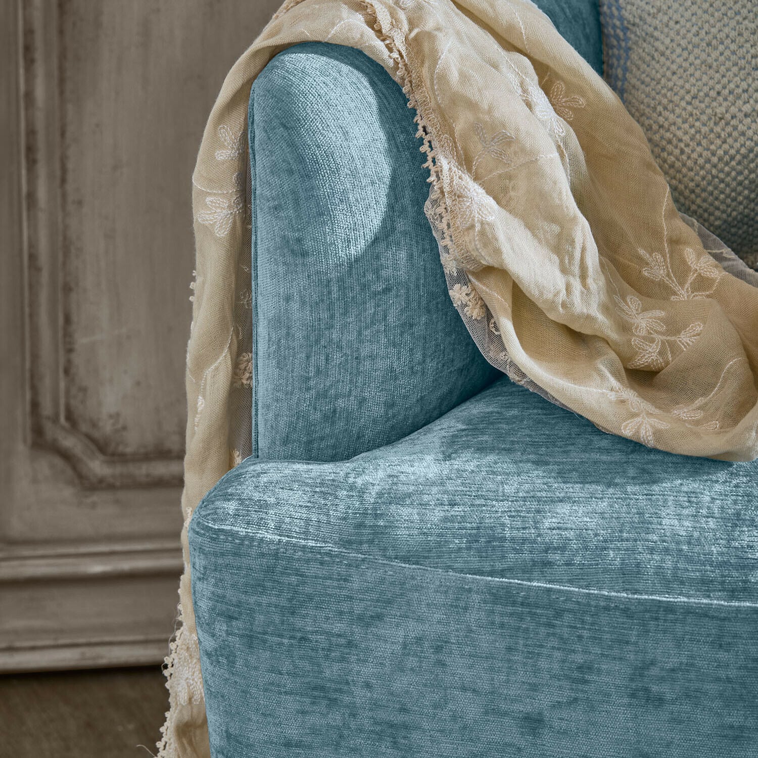 Fauteuil Clairmont Bleu