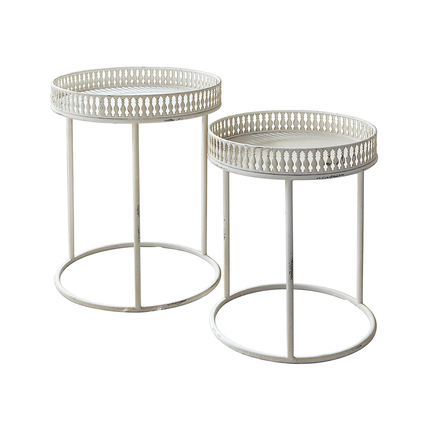 Lot de 2 tables d'appoint Vireline