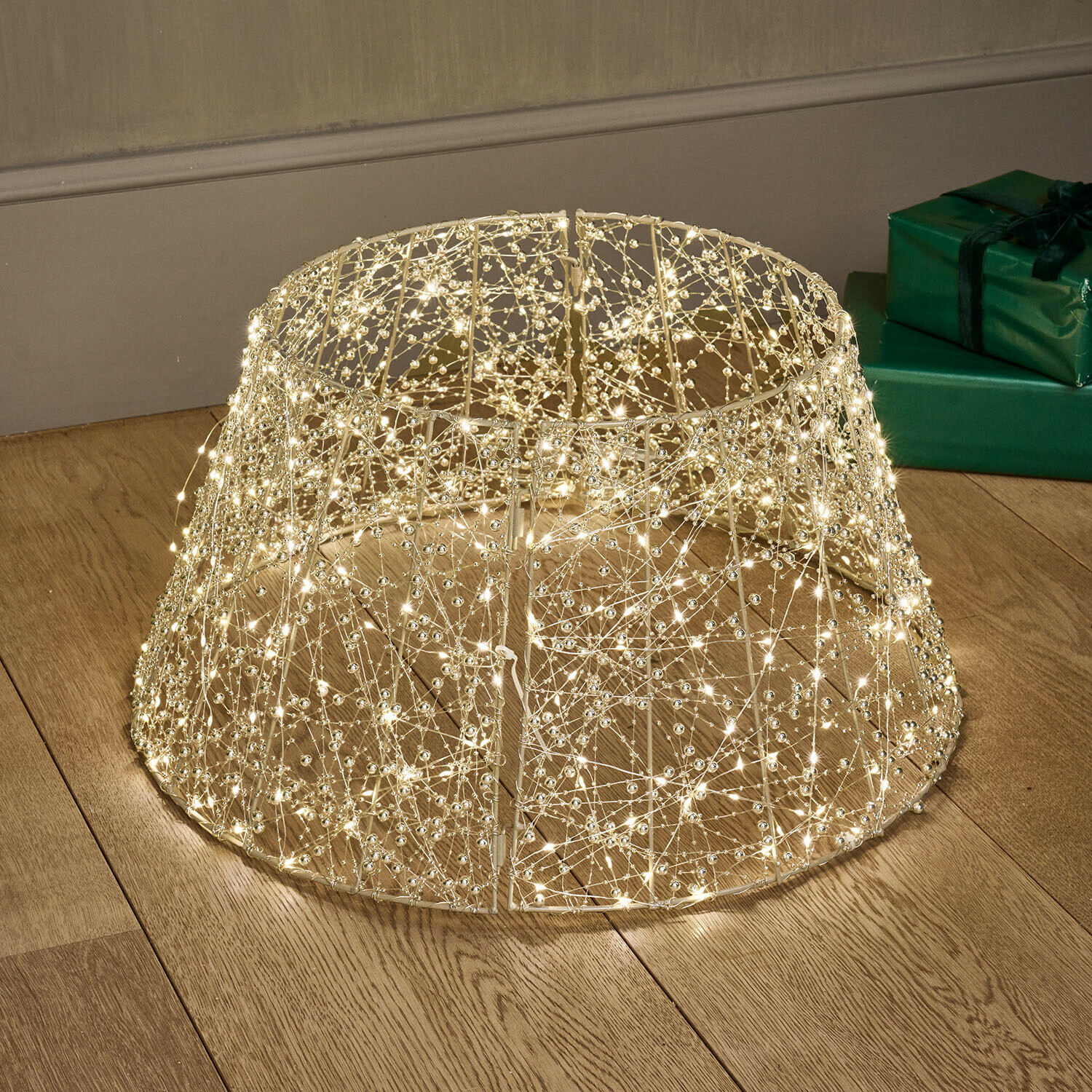 Kerstboomrok met ledverlichting Seraphele