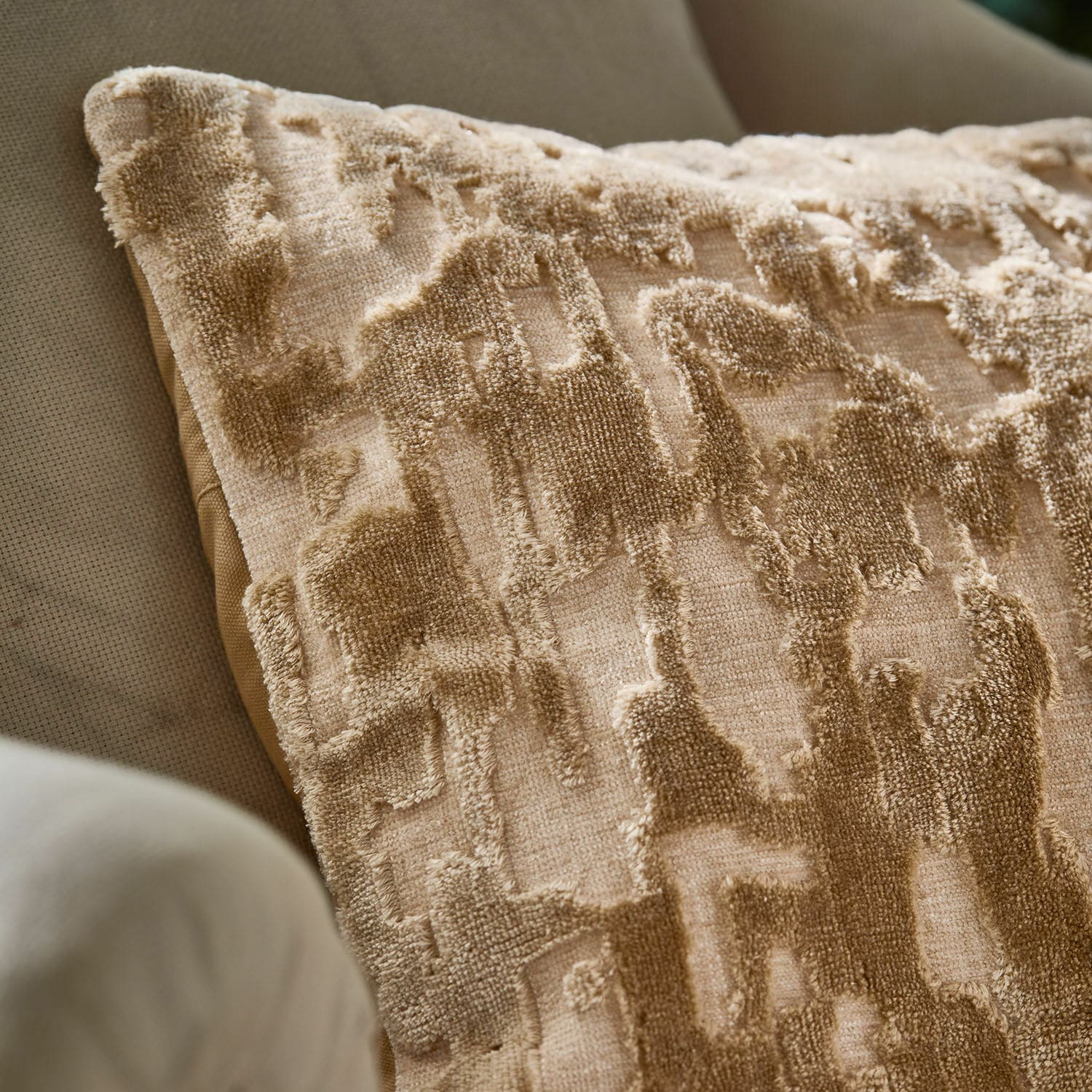 Lot de 2 housses de coussins Doranza