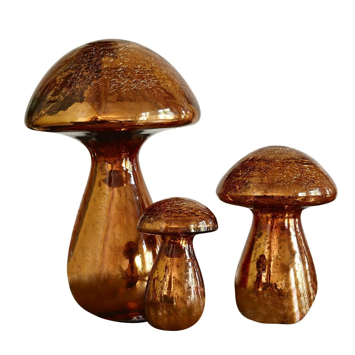 Lot de 3 décorations champignon Mushrooms
