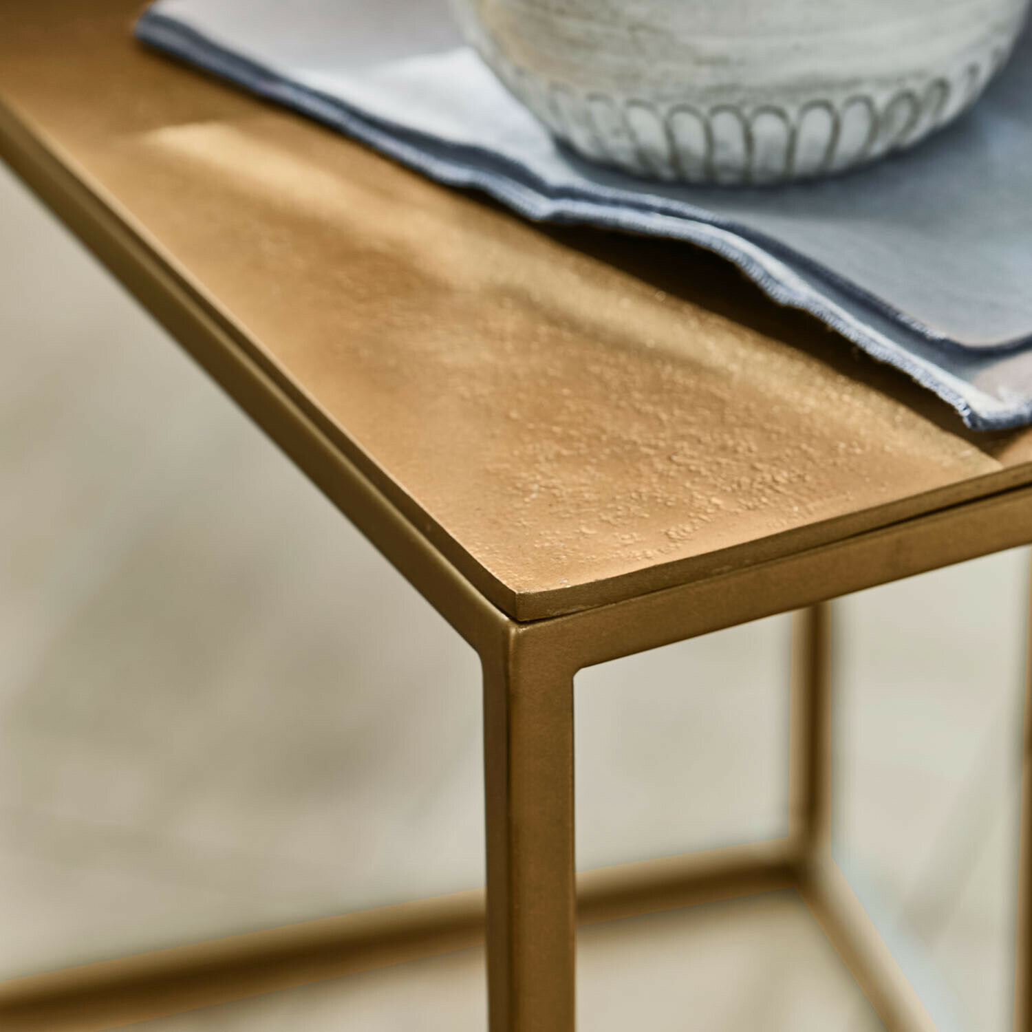 Bijzettafel set van 2 Olvenzo