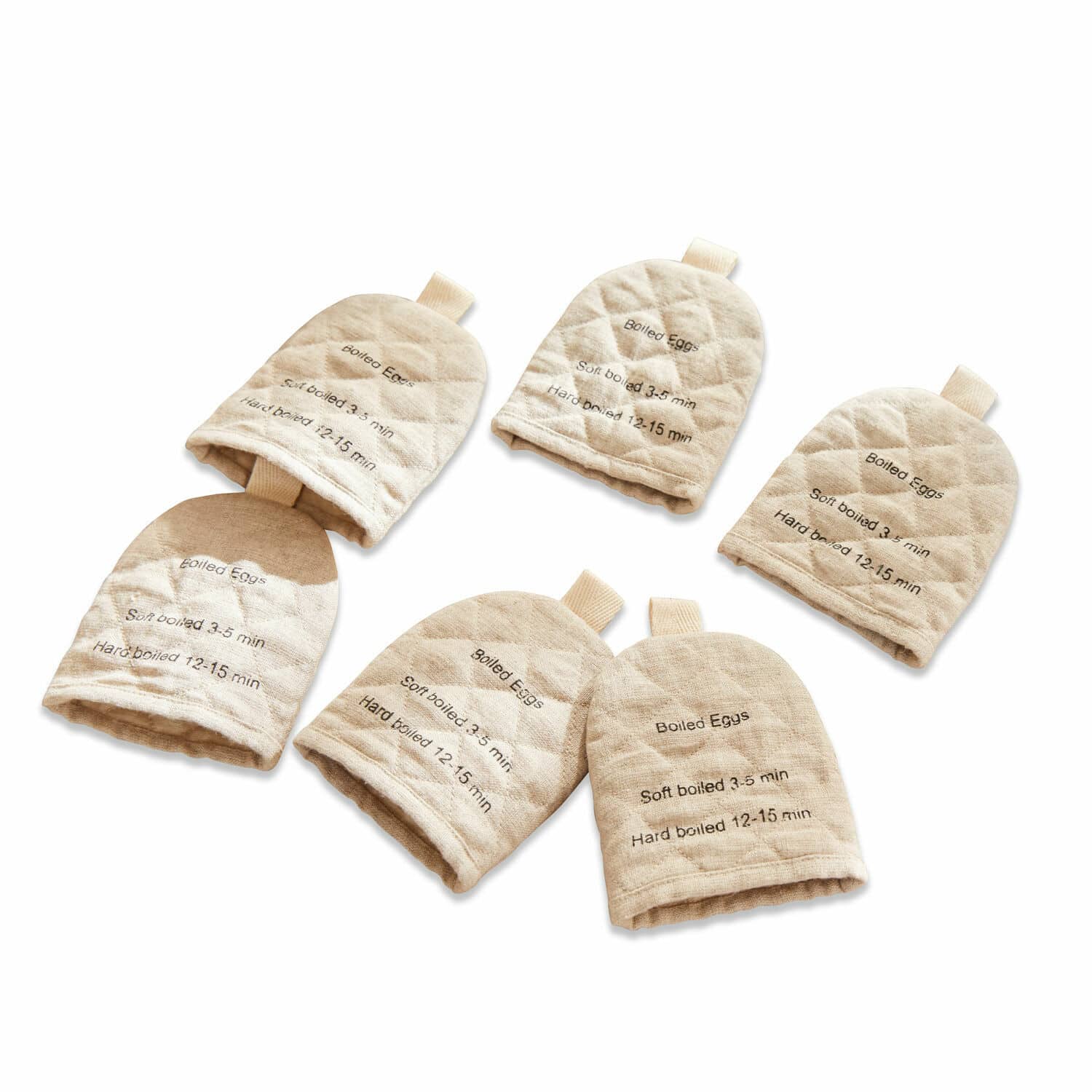 Lot de 6 couvre-œufs Fagasta