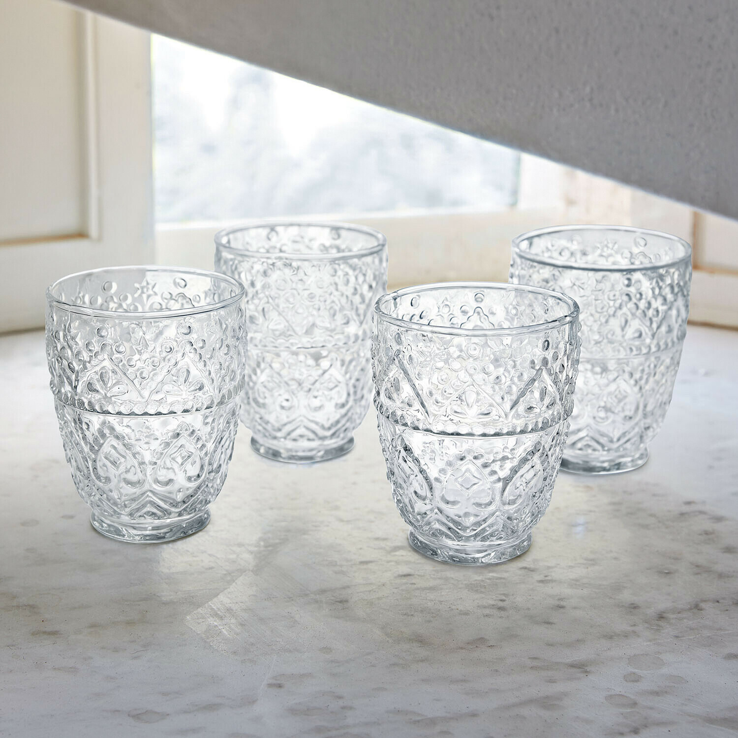 Glas set van 4 Rivoux