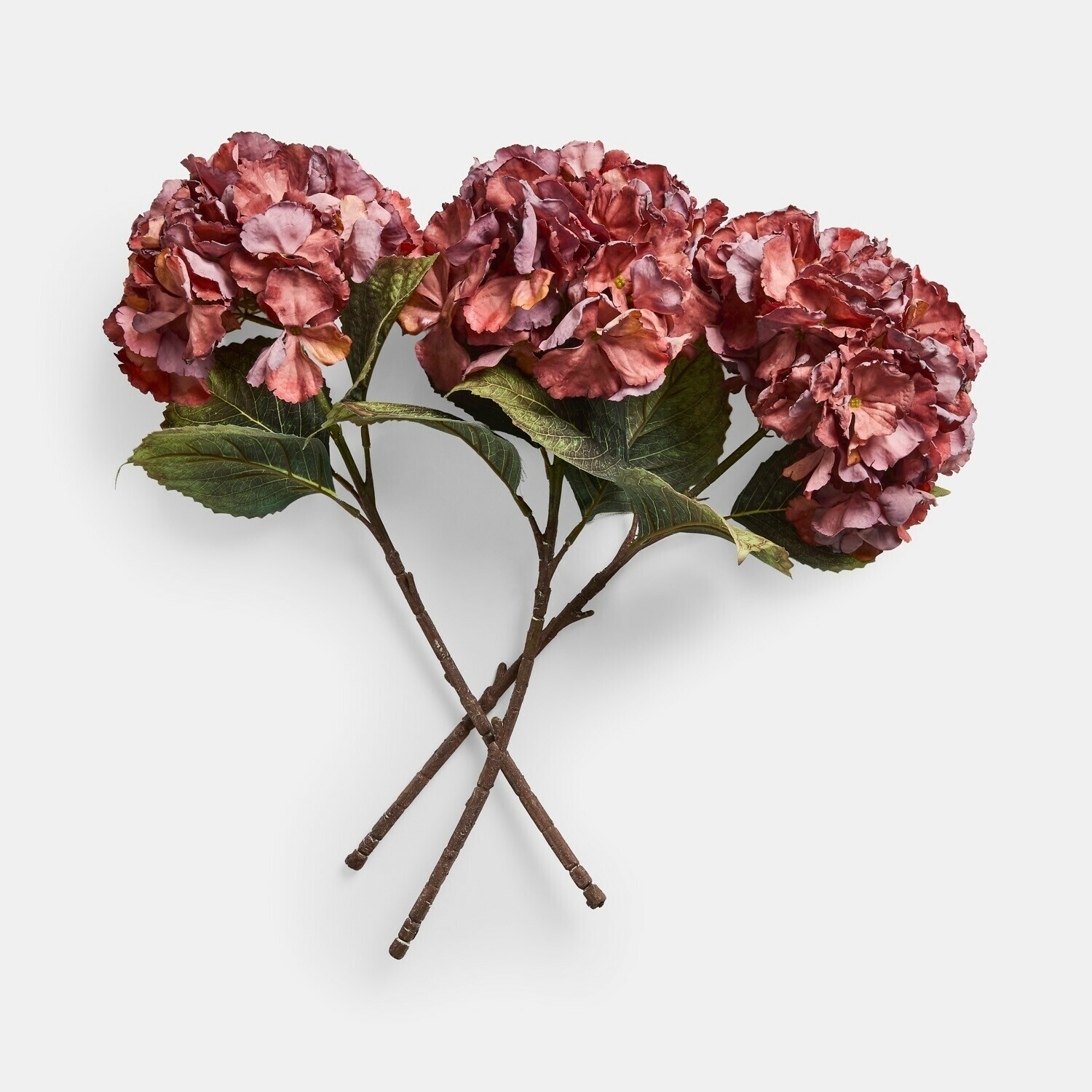Lot de 3 fleurs d’hortensia artificielles Orvianne Lot de 3 fleurs d’hortensia artificielles Orvianne