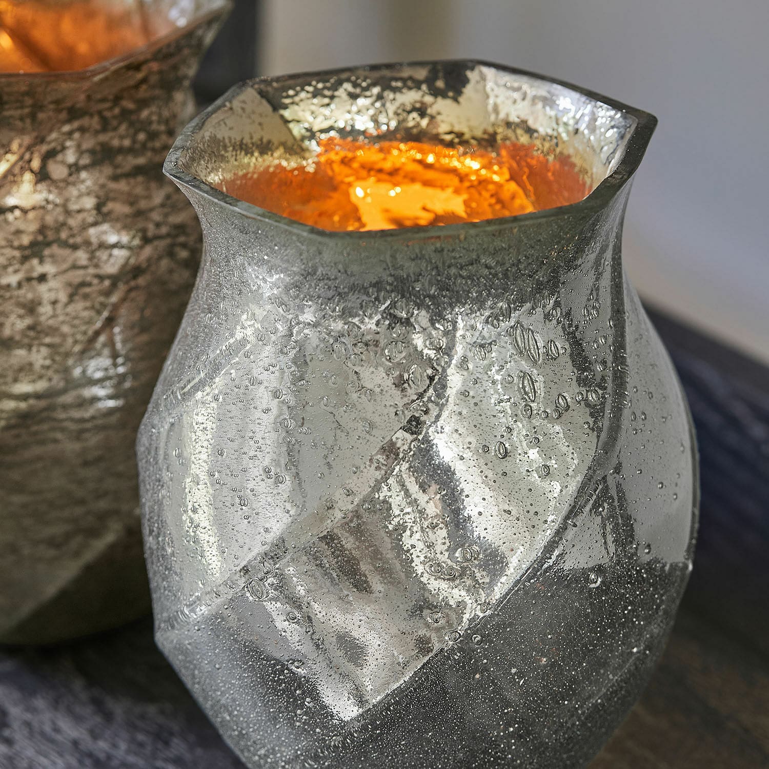 Lot de 2 photophores Tixovel