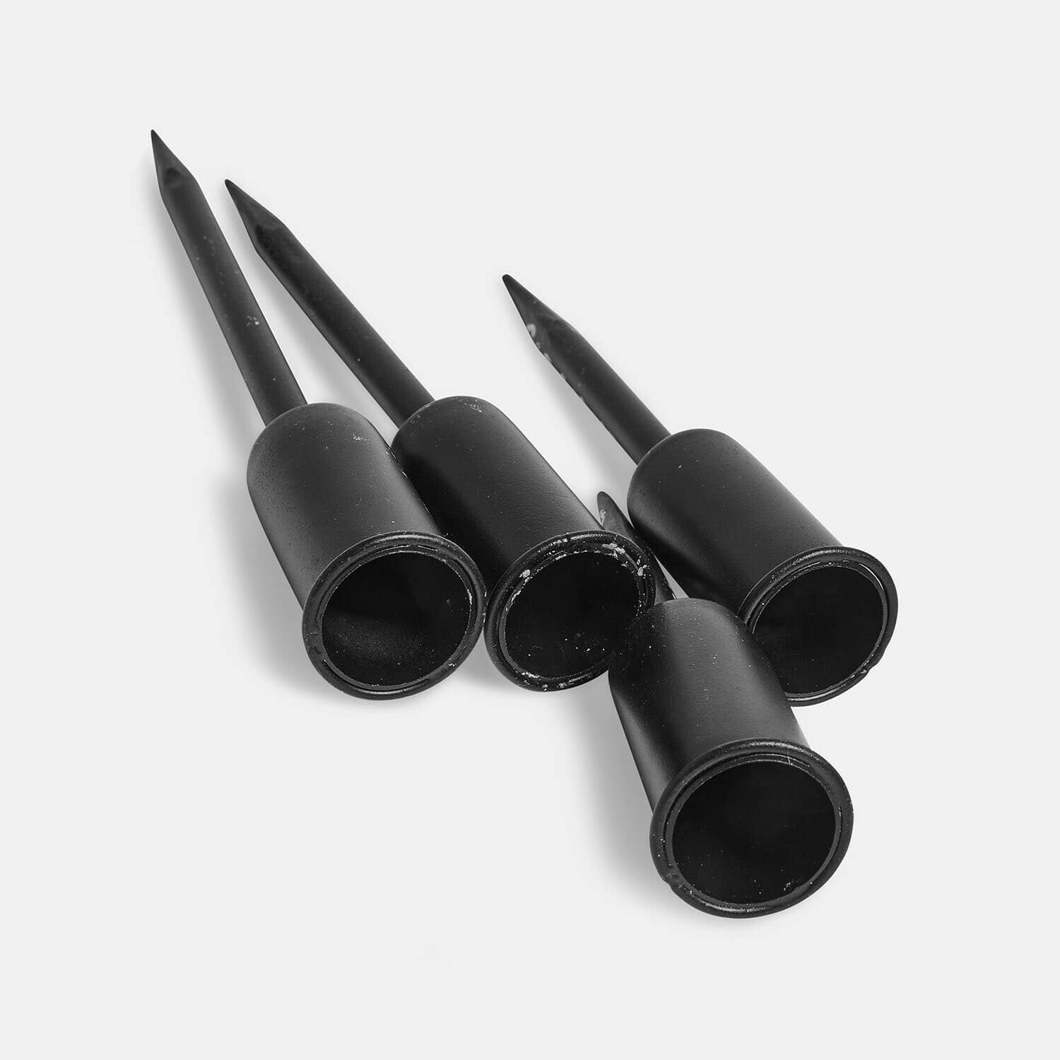 Lot de 4 bougeoirs à piquer Tinsmith