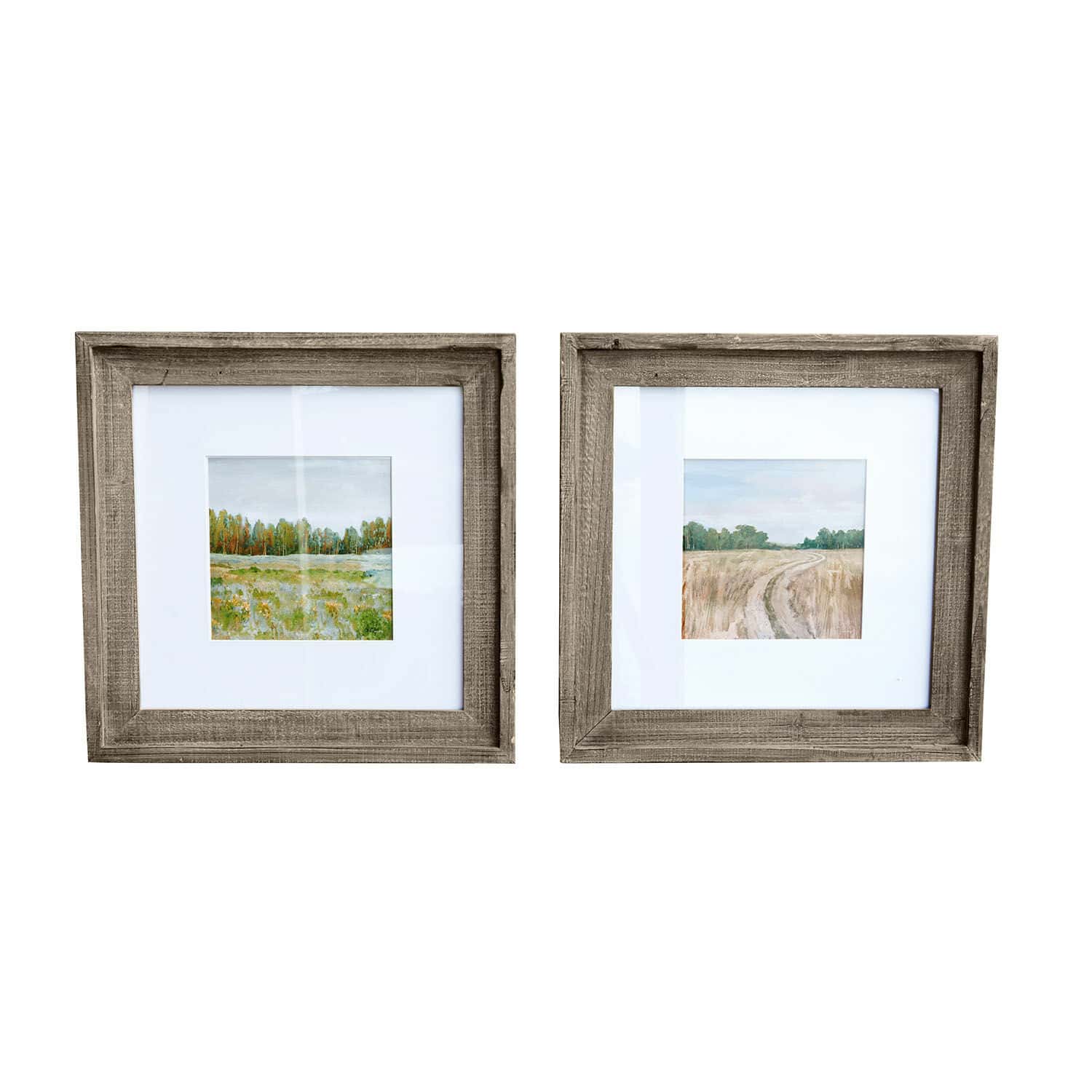 Lot de 2 tableaux Welirto
