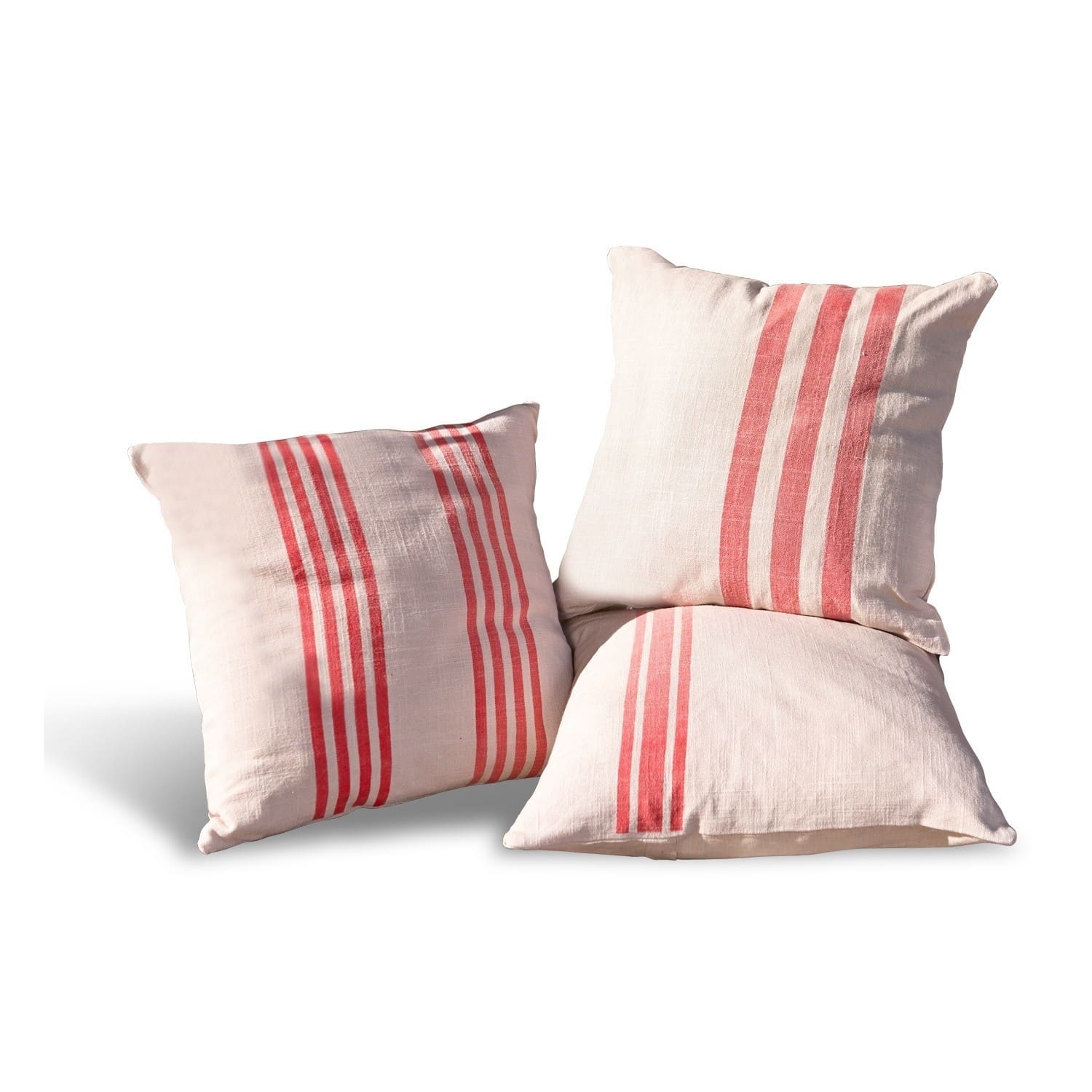 Lot de 3 housses de coussins Rosano