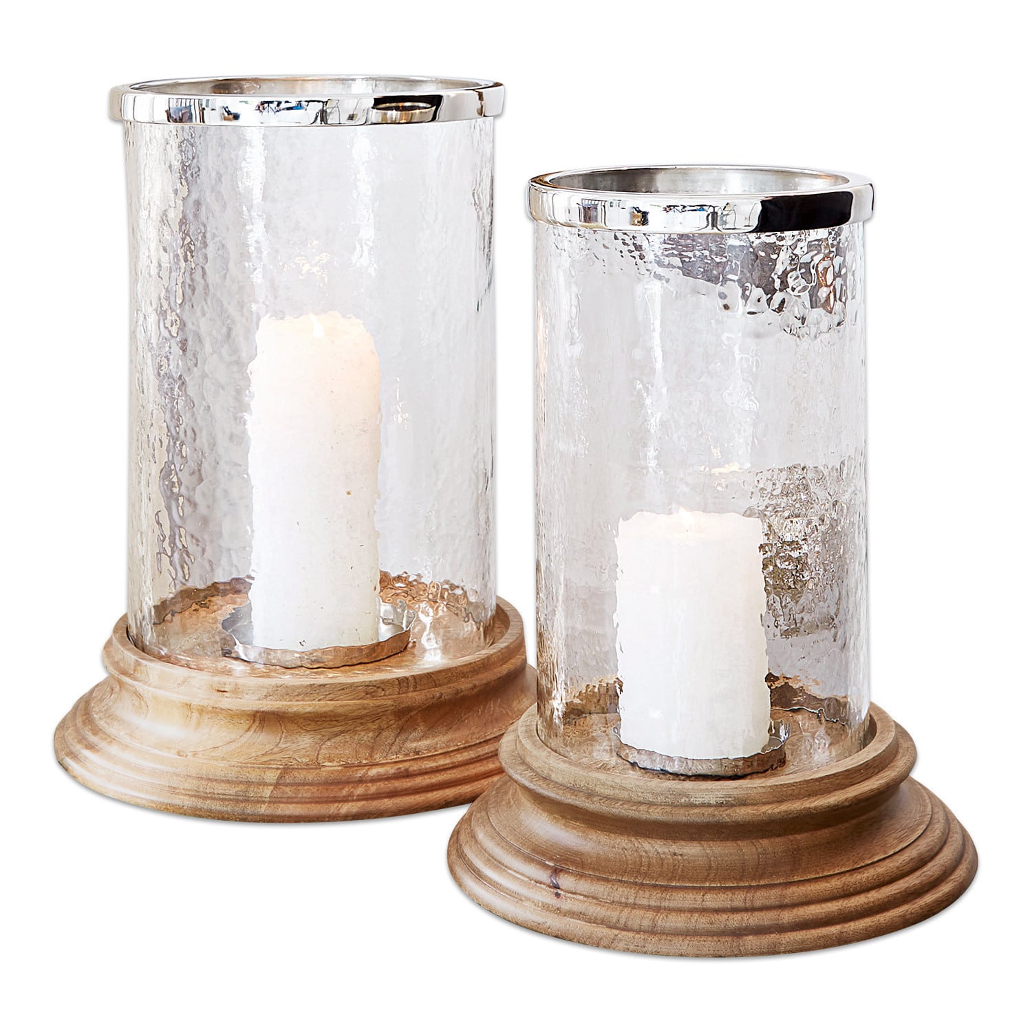 Windlicht, set van 2 Plomfield