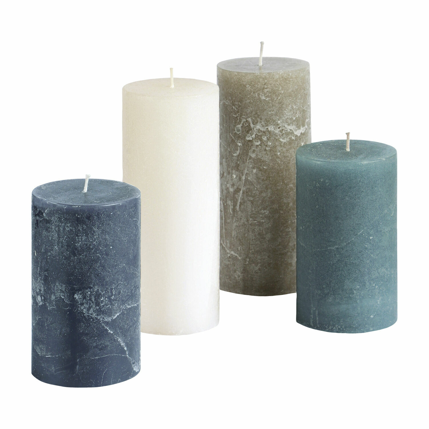 Lot de 4 bougies Berekua