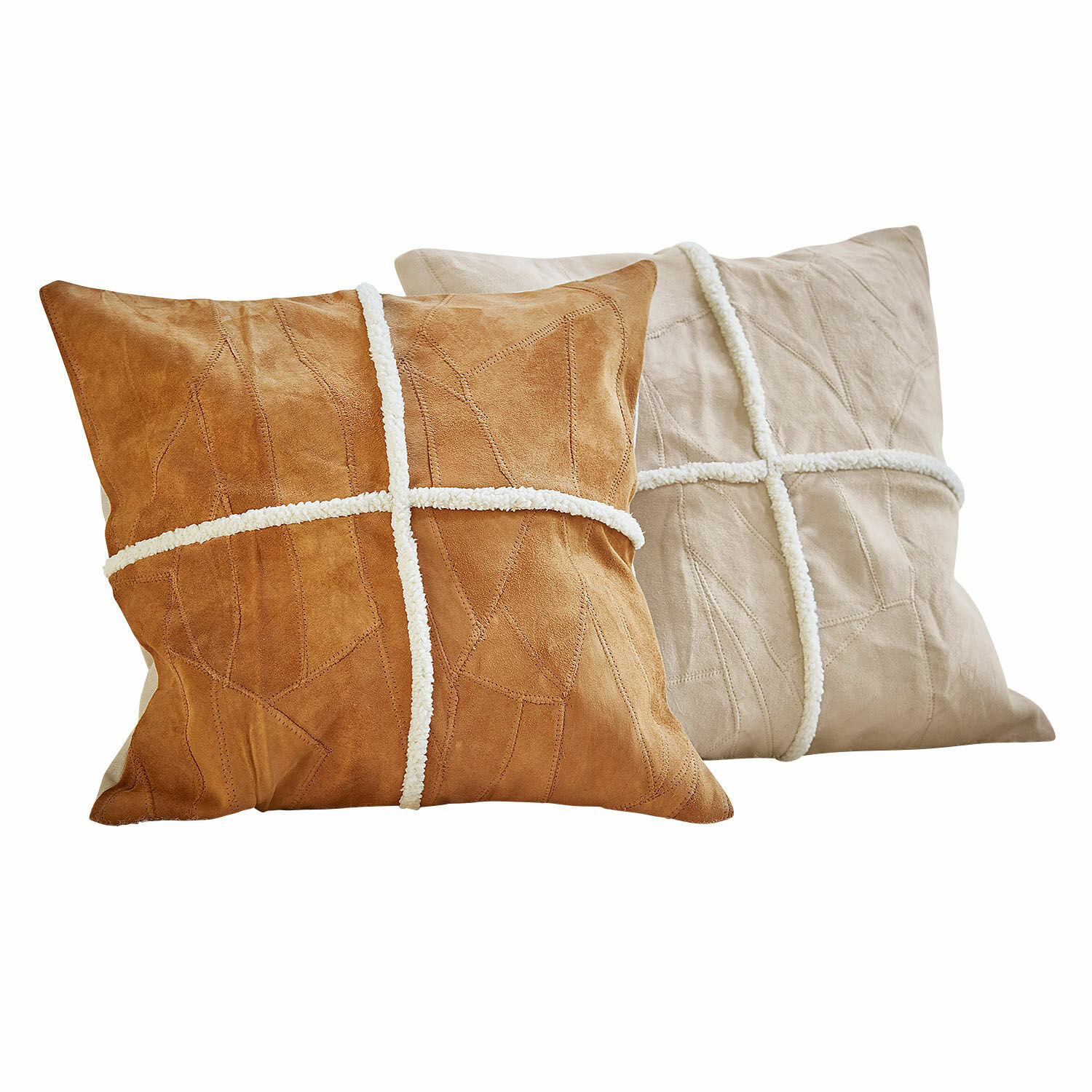 Lot de 2 housses de coussins Raminya