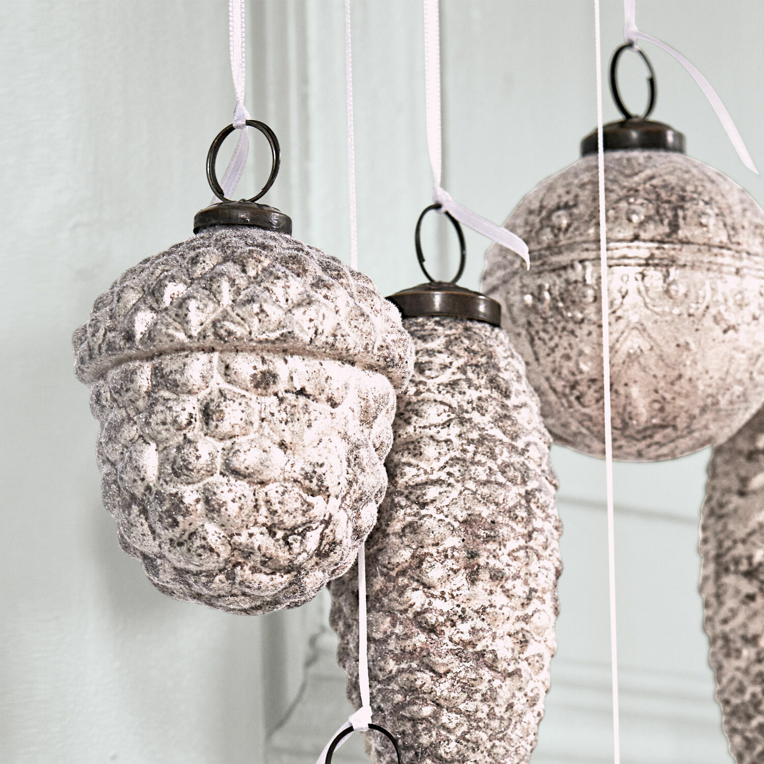 Lot de 6 décorations de Noël Quirat