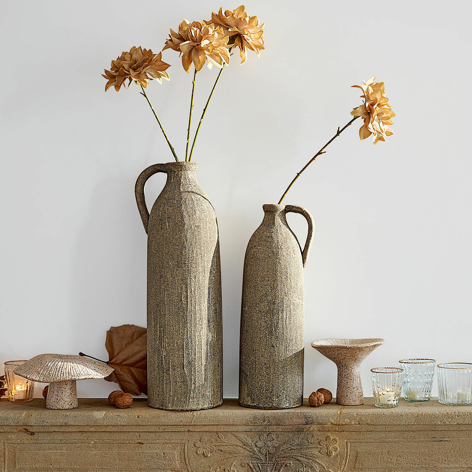 Lot de 2 vases Kalidaan