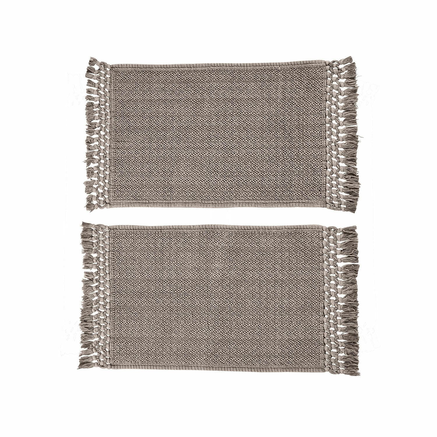 Lot de 2 tapis de bain Faelwyn