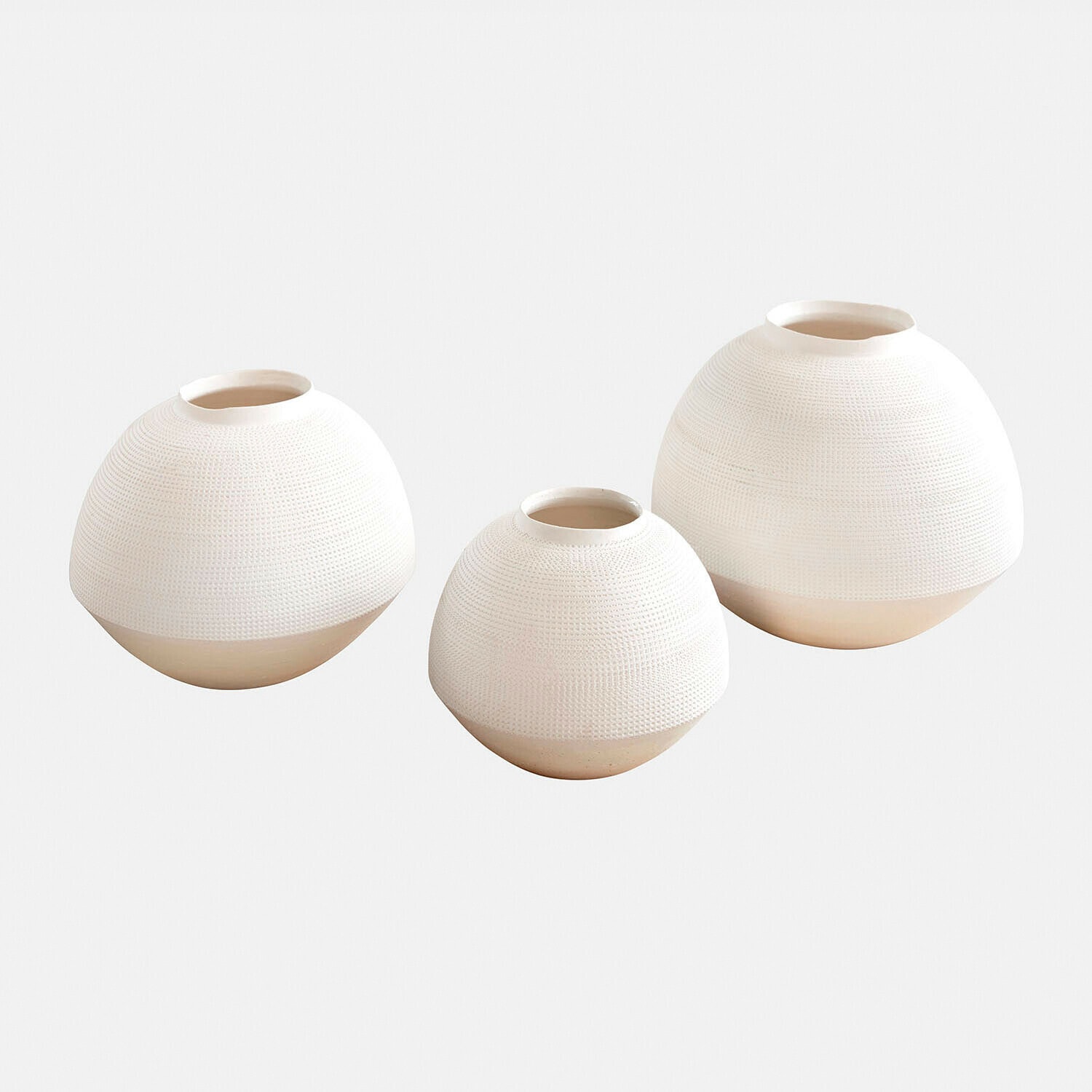 Lot de 3 vases Émoliane