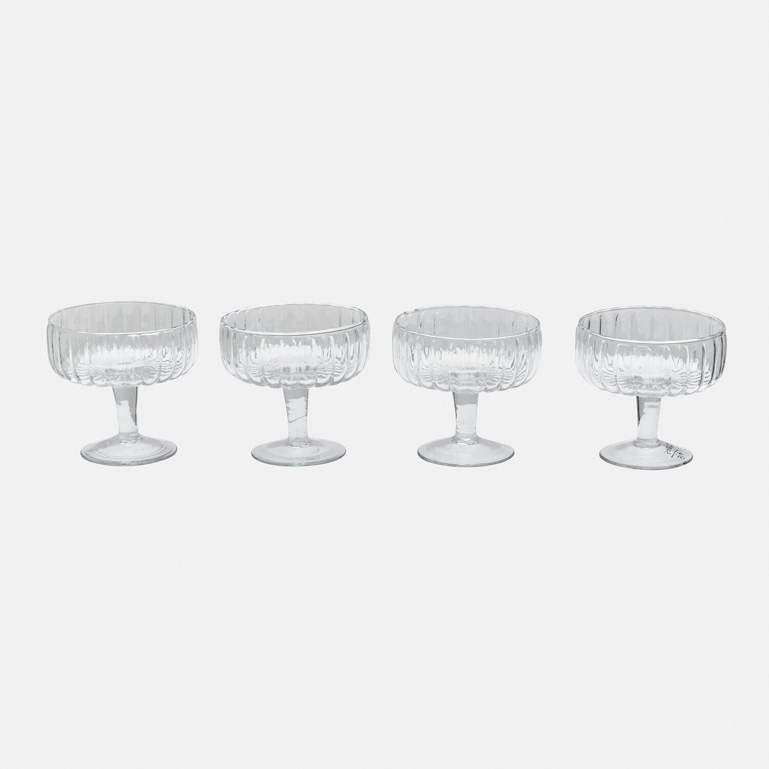 Glas set van 4 Solerón
