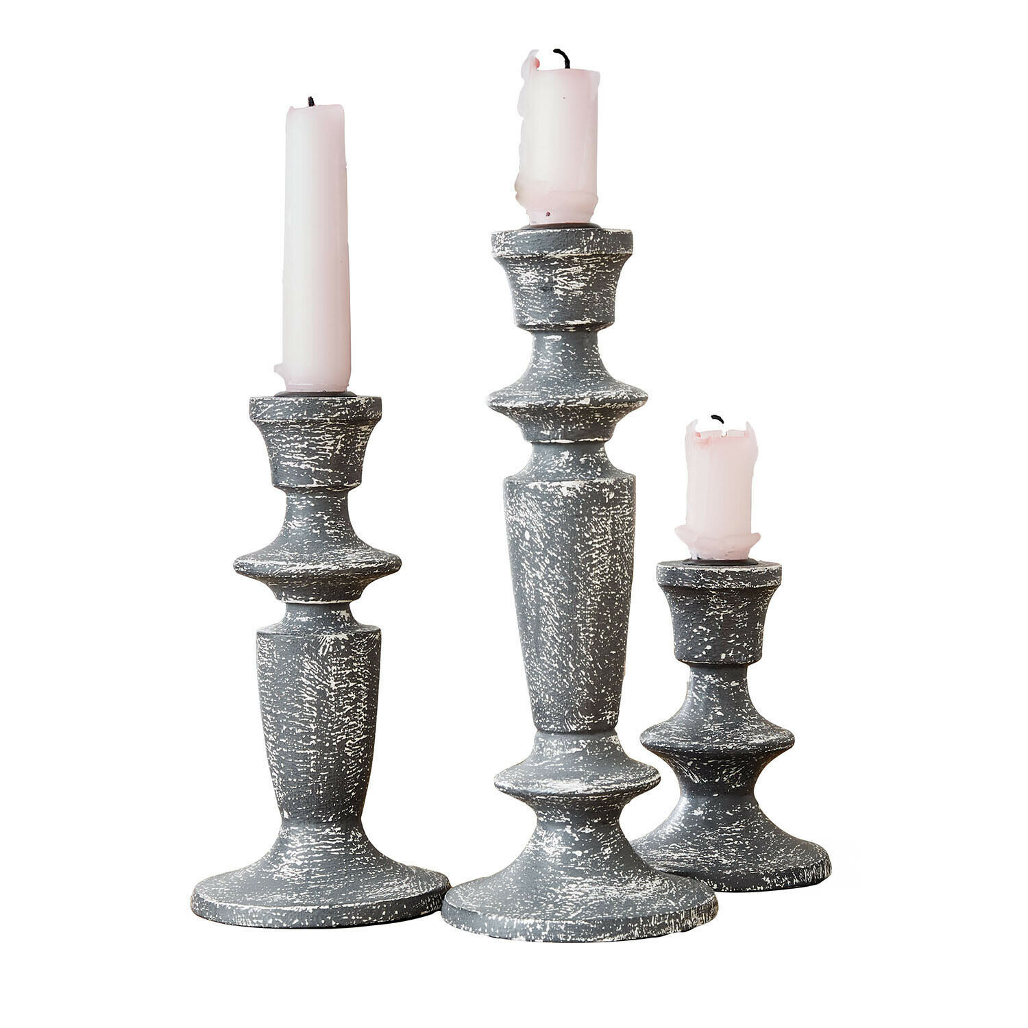 Lot de 3 bougeoirs Ténébrelle