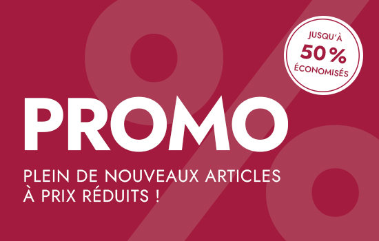 Jusqu’à 50 % de réduction