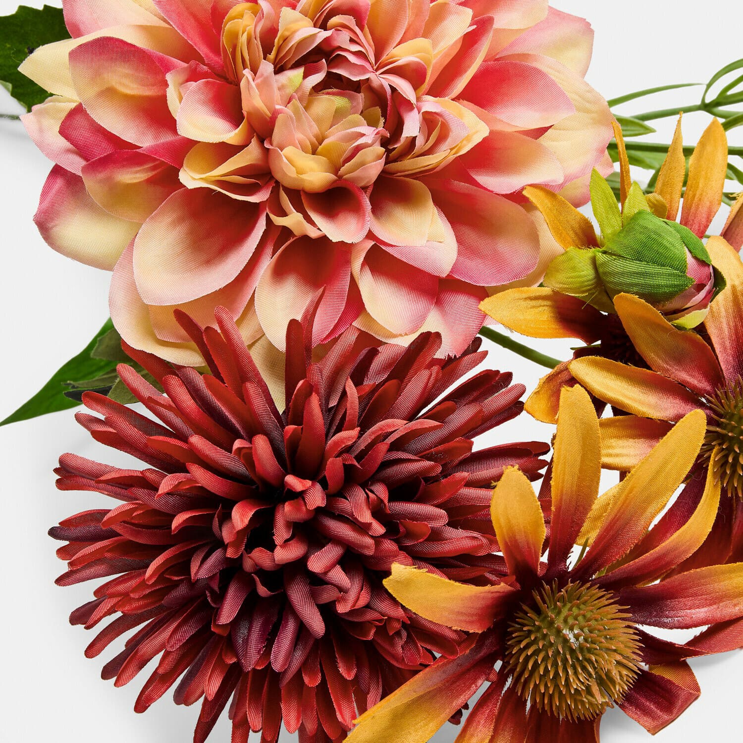 Lot de 4 fleurs décoratives Zévrine