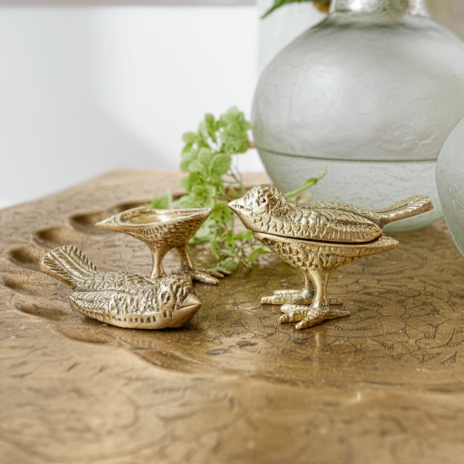 Lot de 2 oiseaux décoratifs Fairydell