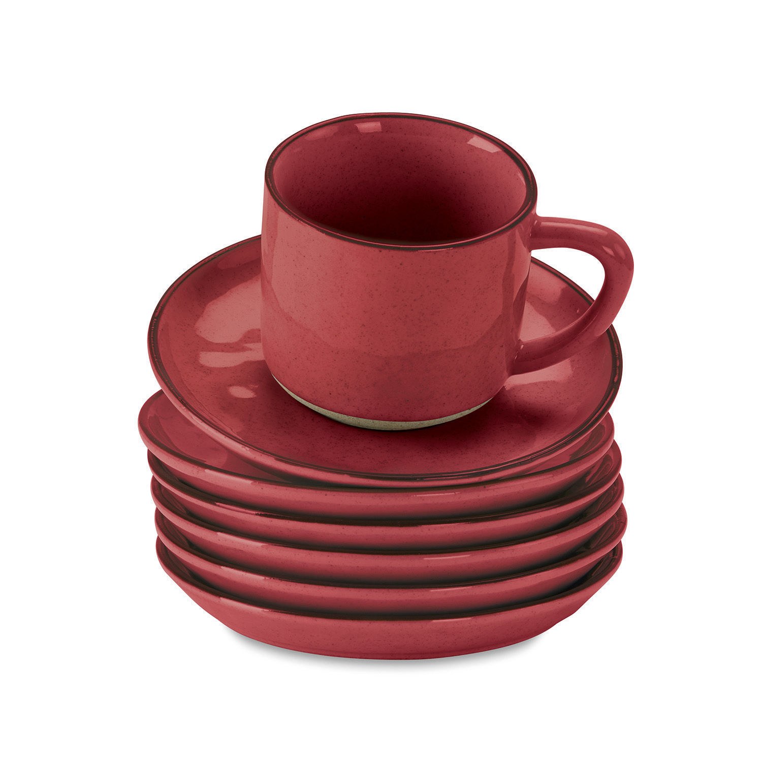 Kopje en schoteltje set van 6 Biarré