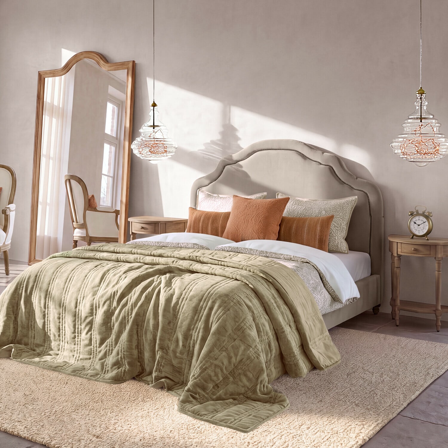 Lot de 2 housses de coussins Almivera