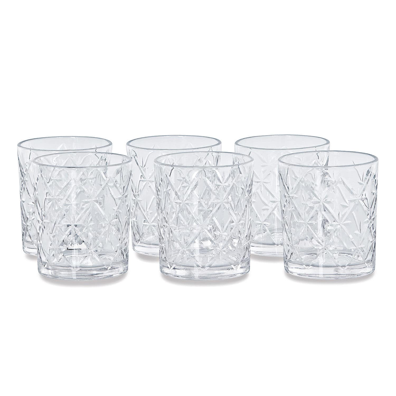 Lot de 6 verres à whisky Bayonne