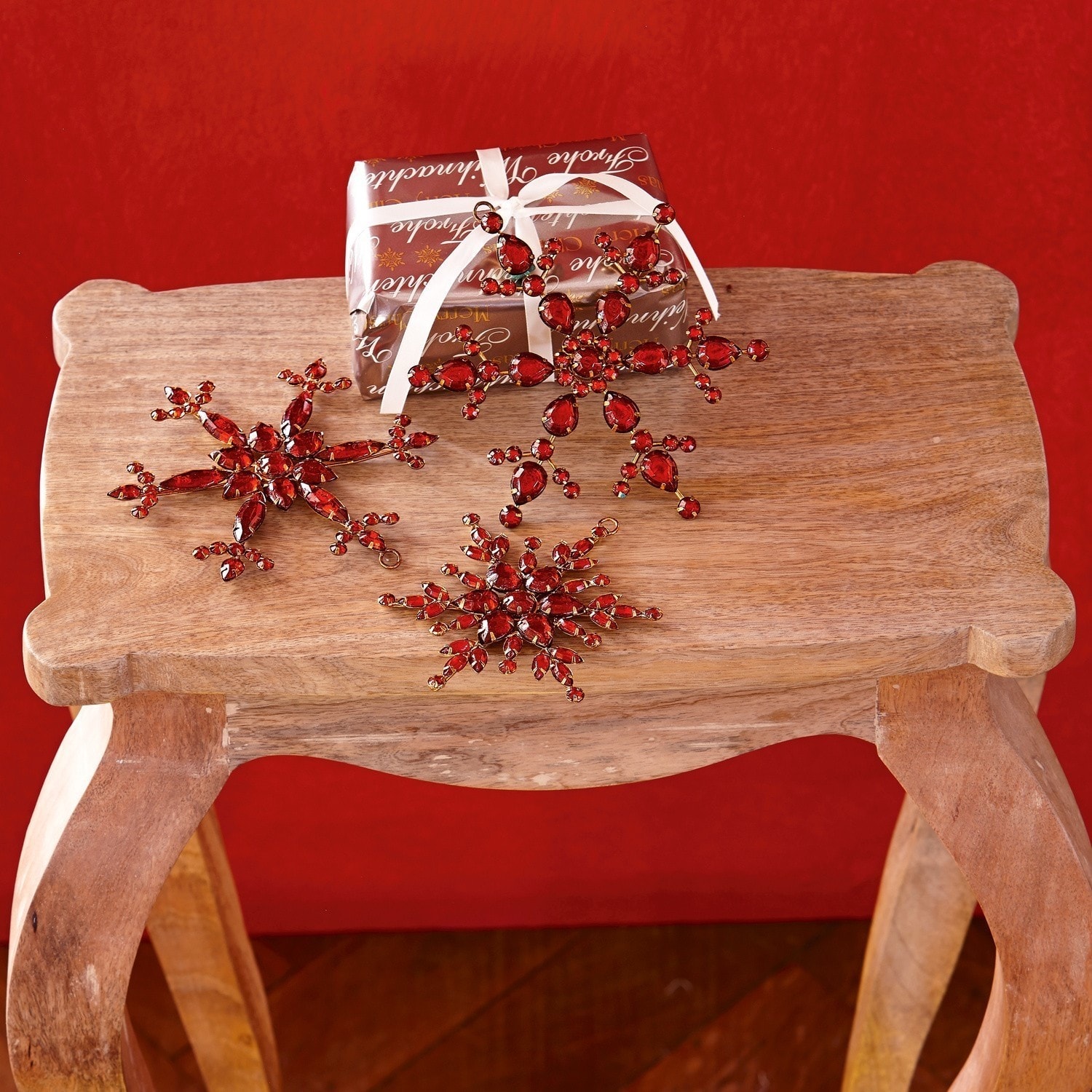 Kerstversiering set van 3 Selia