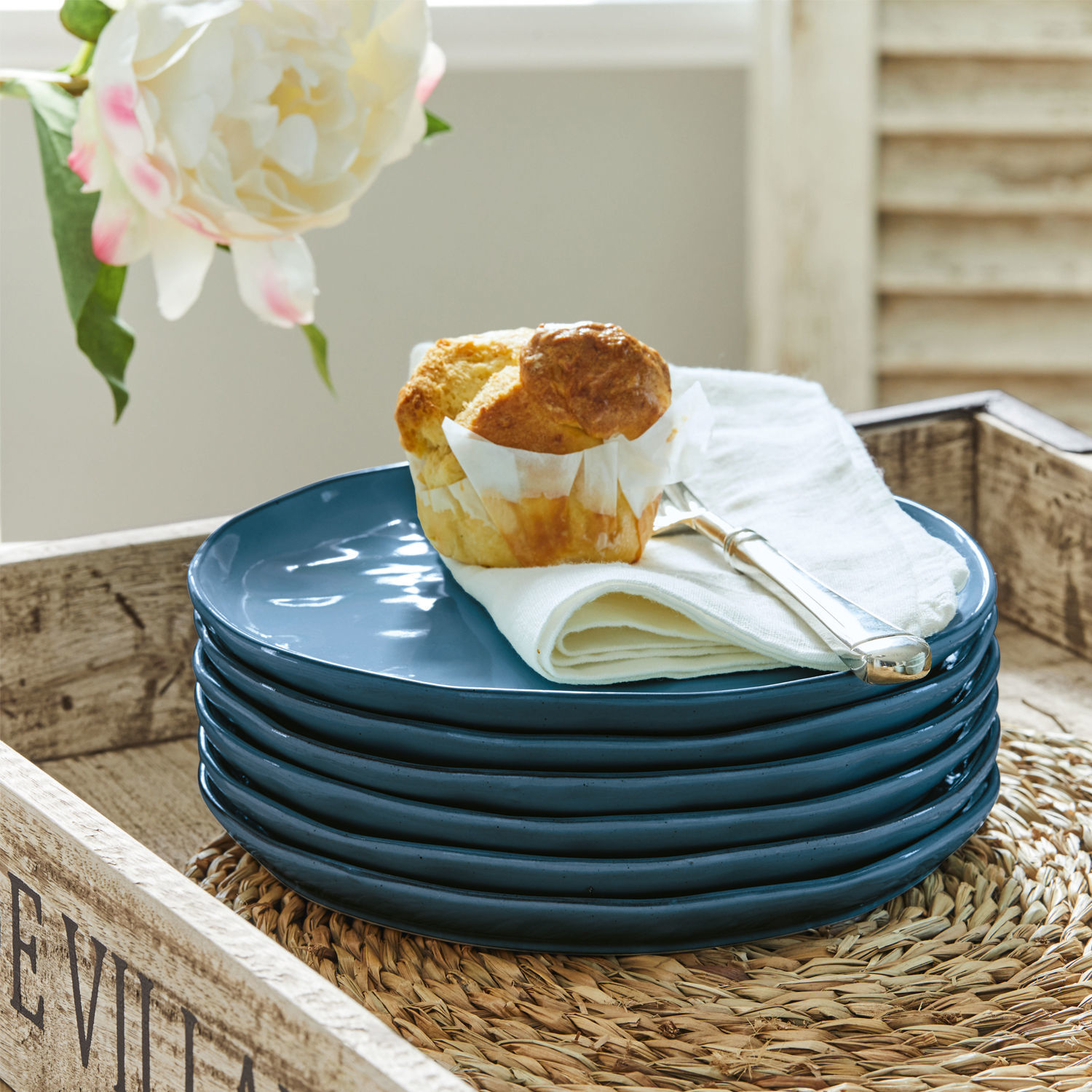 Dessertbordje set van 6 Biarré