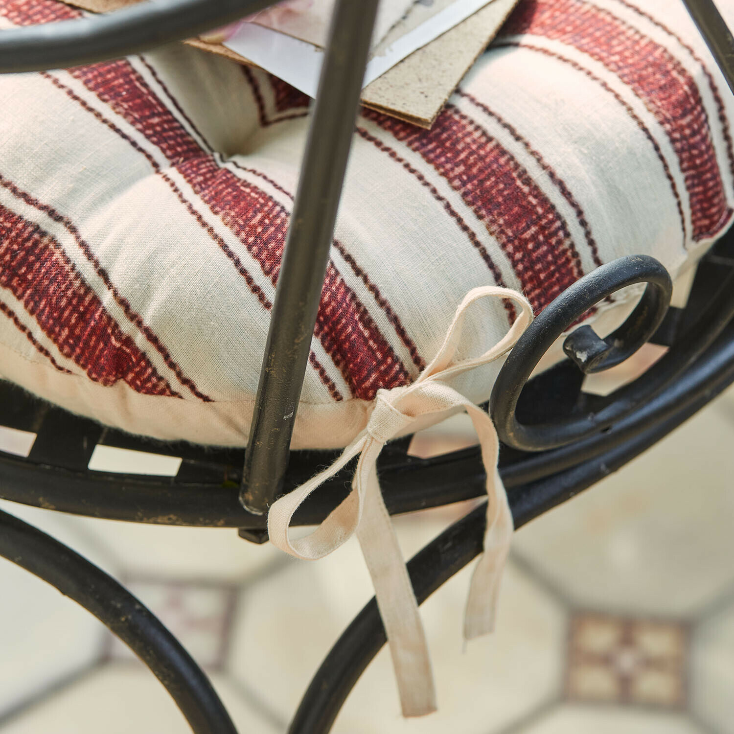 Lot de 2 galettes de chaises Bourrignon