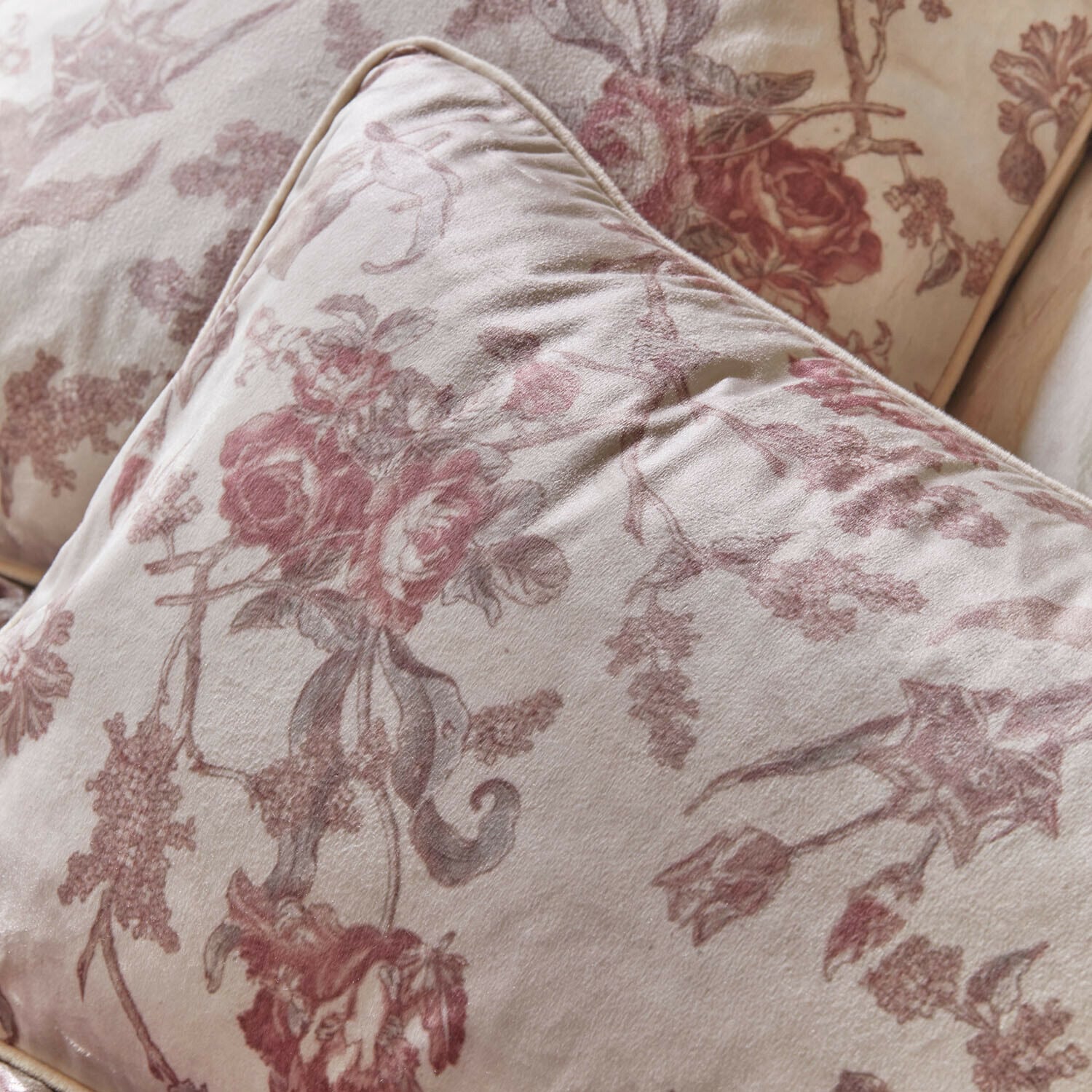 Lot de 2 housses de coussin Karivelle