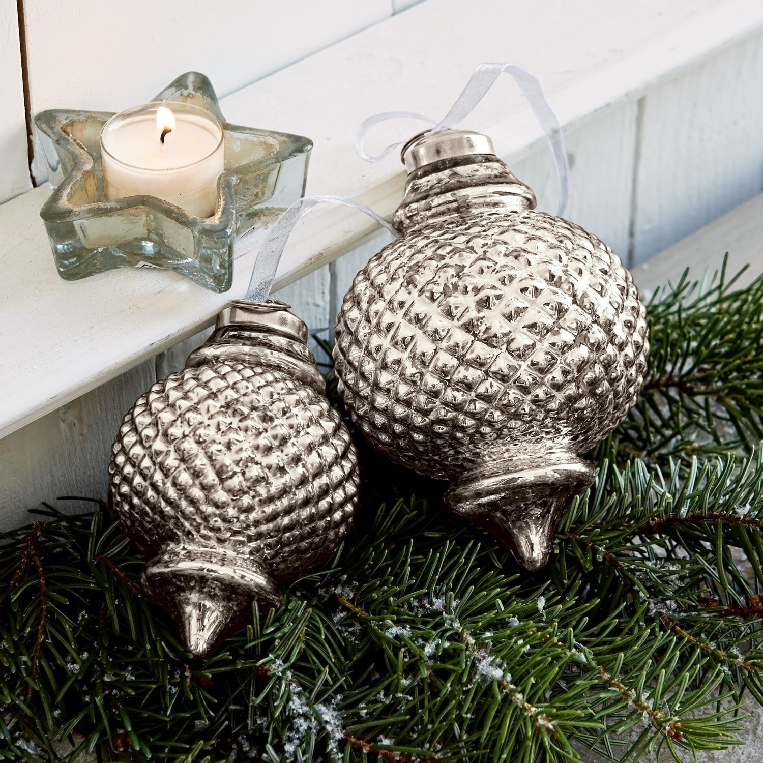 Kerstversiering set van 6 Planty