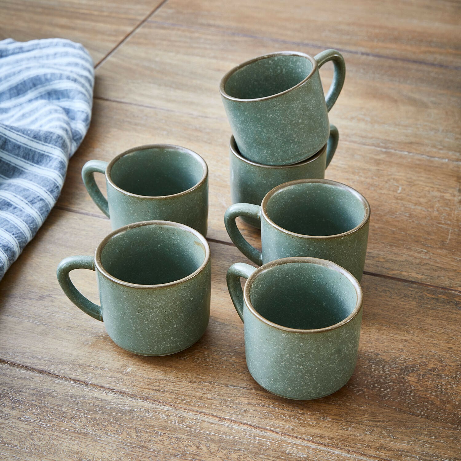 Kopje en schoteltje set van 6 Biarré