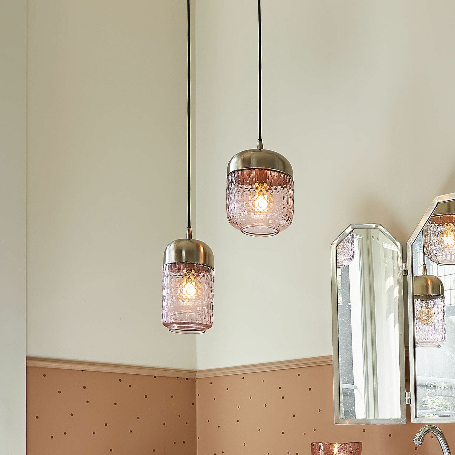 Lot de 2 suspensions Jolivienne