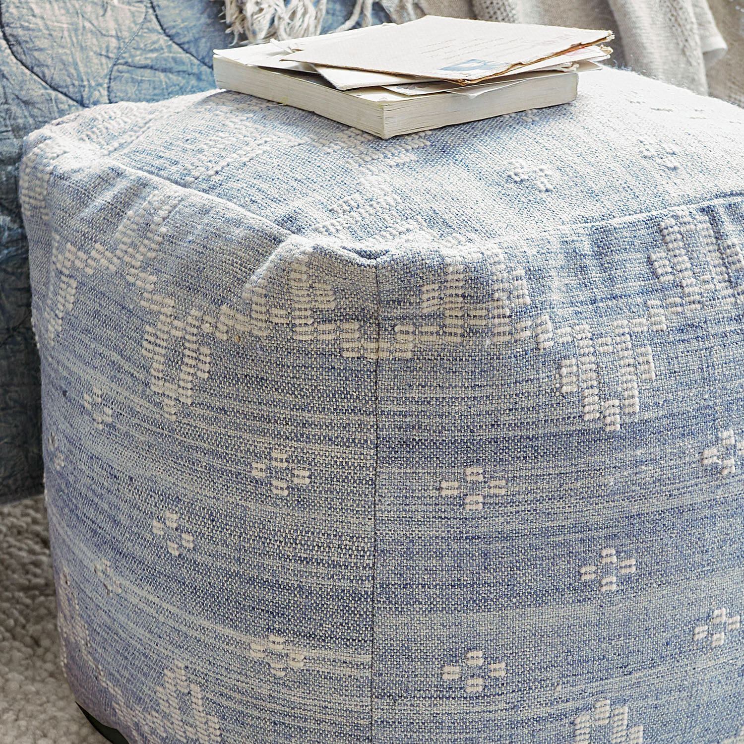 Pouf d’intérieur et d’extérieur Lysa